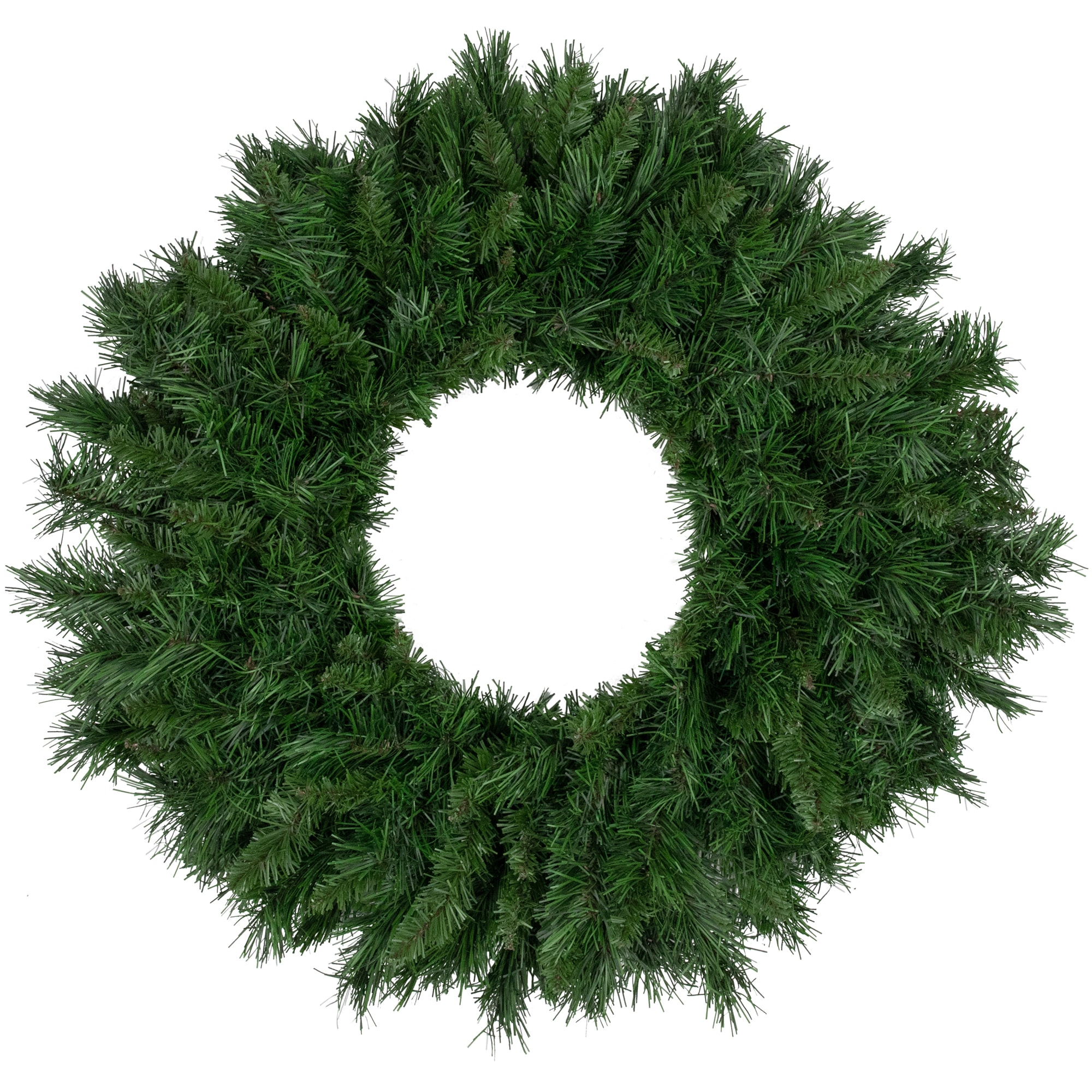 Northlight 32623773 24-in Indoor Green Pine Artificial Christmas Wreath
