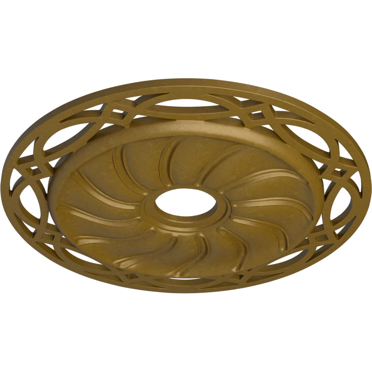 Ekena Millwork CM26LOGLS Ceiling-Medallions - View #2