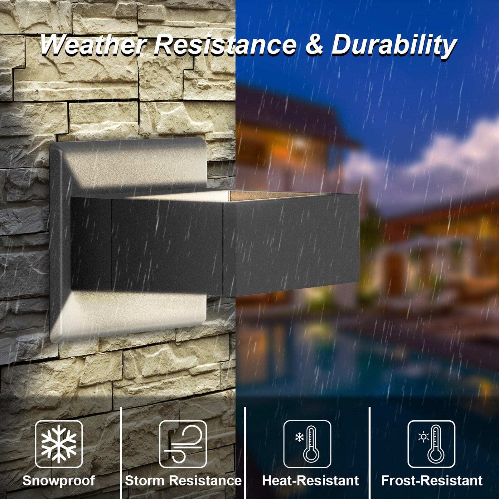 Flynama DBL-D0102HAL7IW Outdoor-Wall-Lighting - View #6