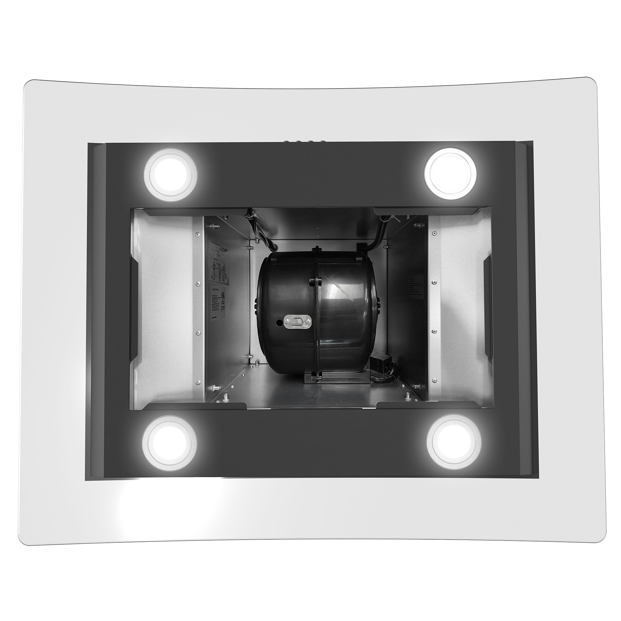 AKDY RH0481CFL Island-Range-Hoods - View #5