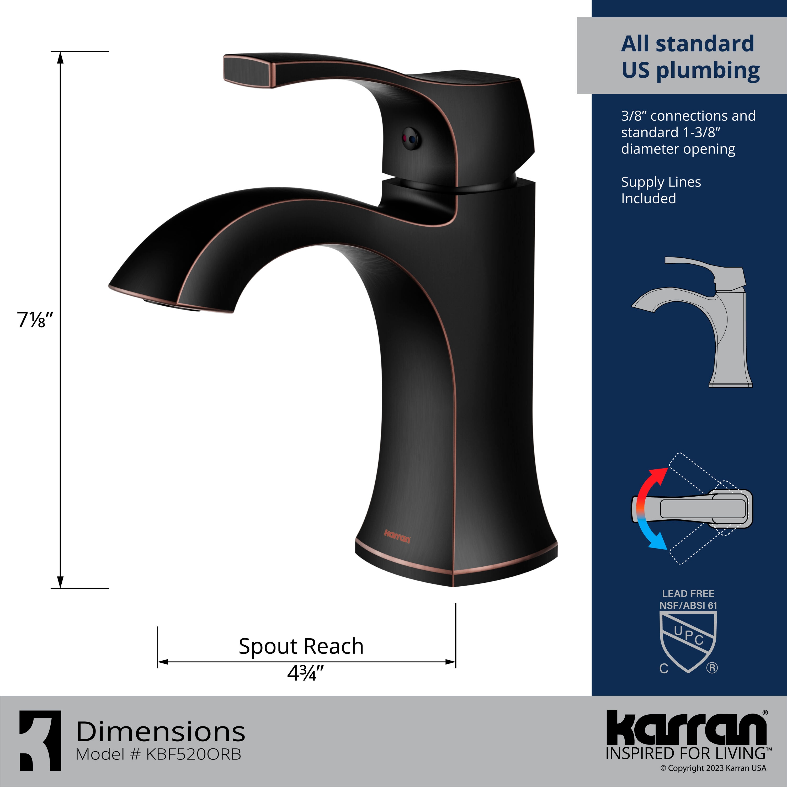 Karran KBF520ORB Lavatory-Faucets - View #5