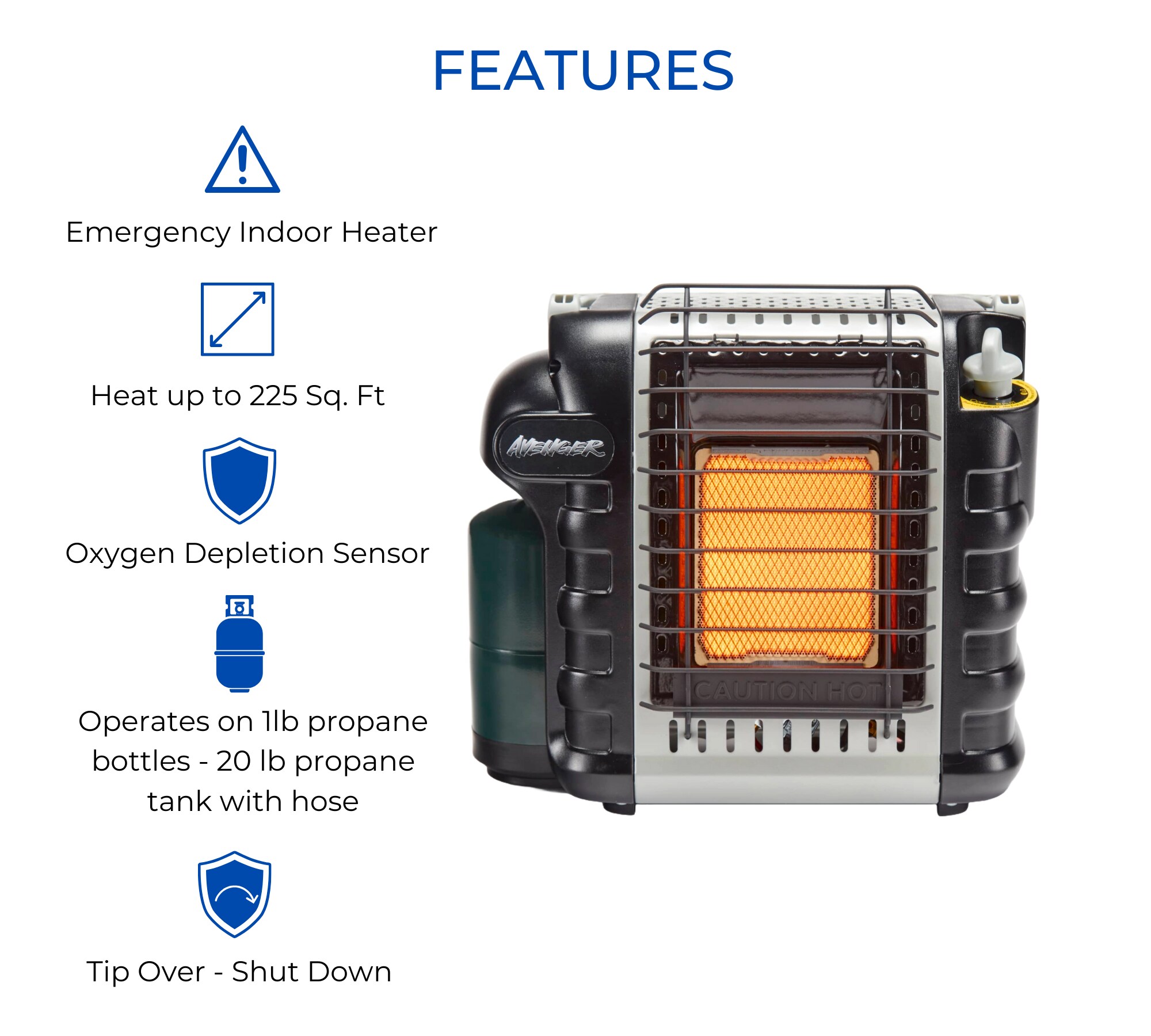 Avenger FBDPI9 Gas-Heaters - View #5