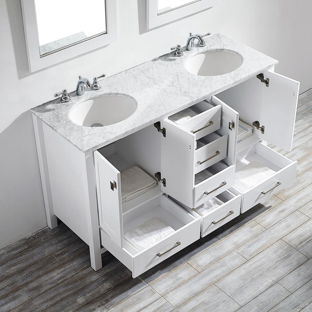 Vinnova 723060-WH-CA Bath-Vanity-Combo - View #4