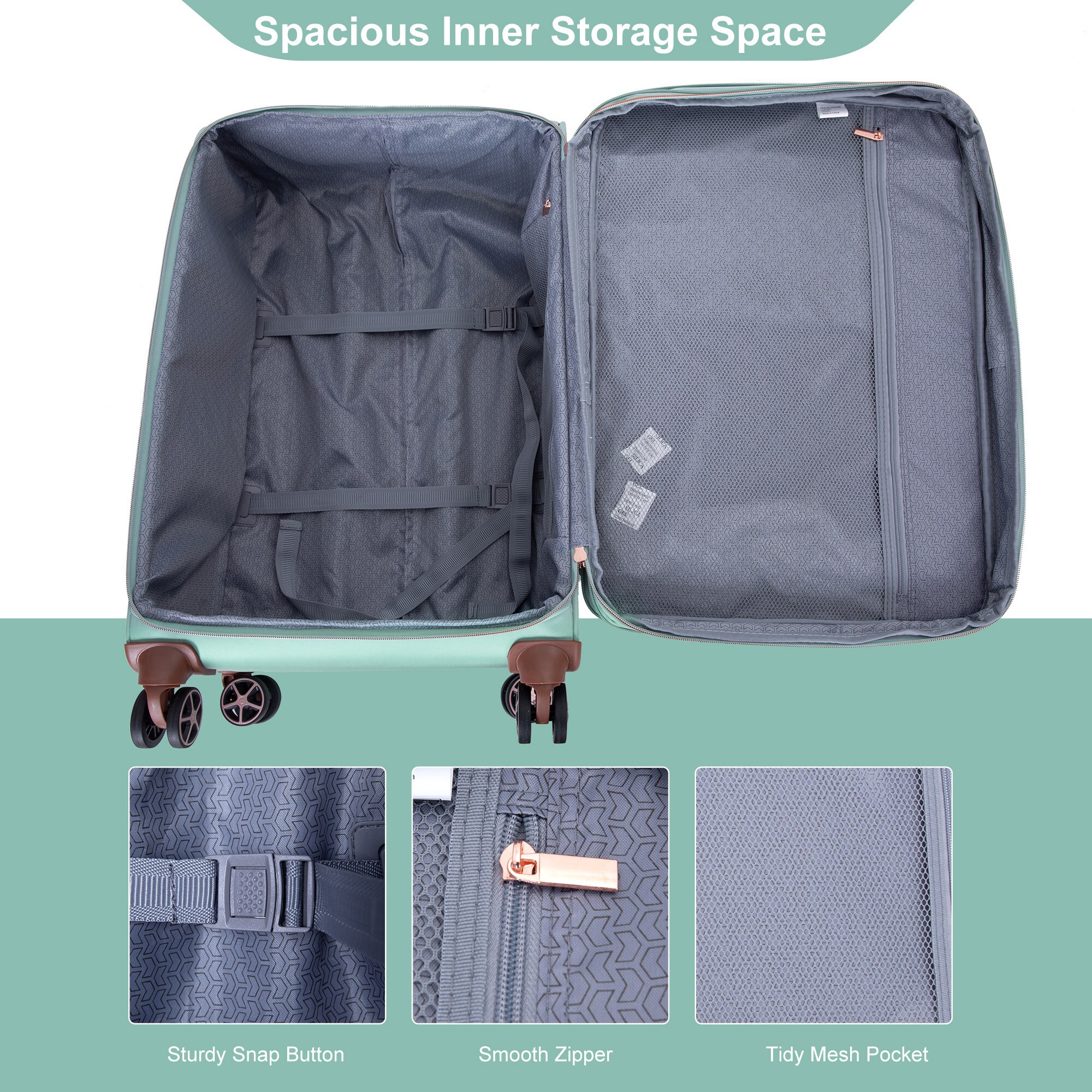 SINOFURN SYD9400007GN Luggage-And-Luggage-Sets - View #4