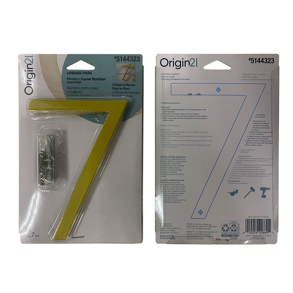 Origin 21 33727PYBLG Signs-Letters-Numbers - View #9