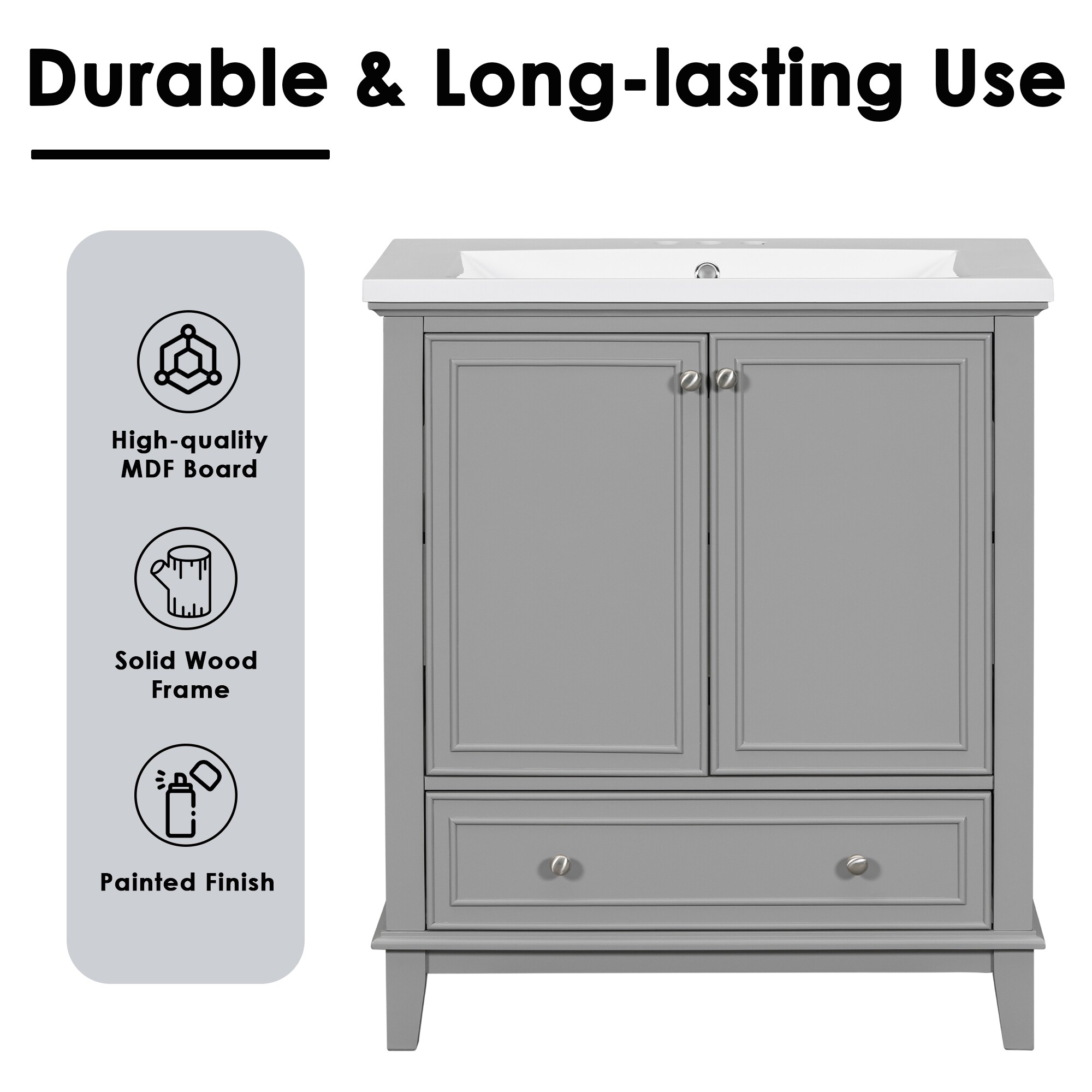 ModernLuxe L3P-N725P221263E Bath-Vanity-Combo - View #4