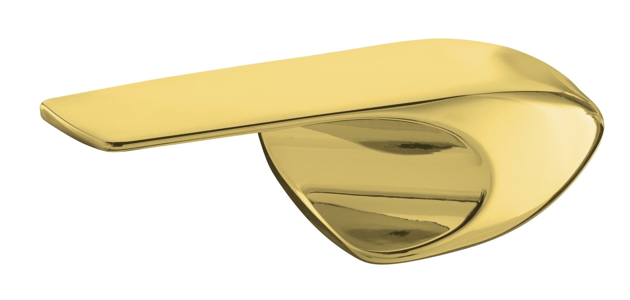 KOHLER 9481-L-PB 4-in Side Mount Vibrant Polished Brass Toilet lever