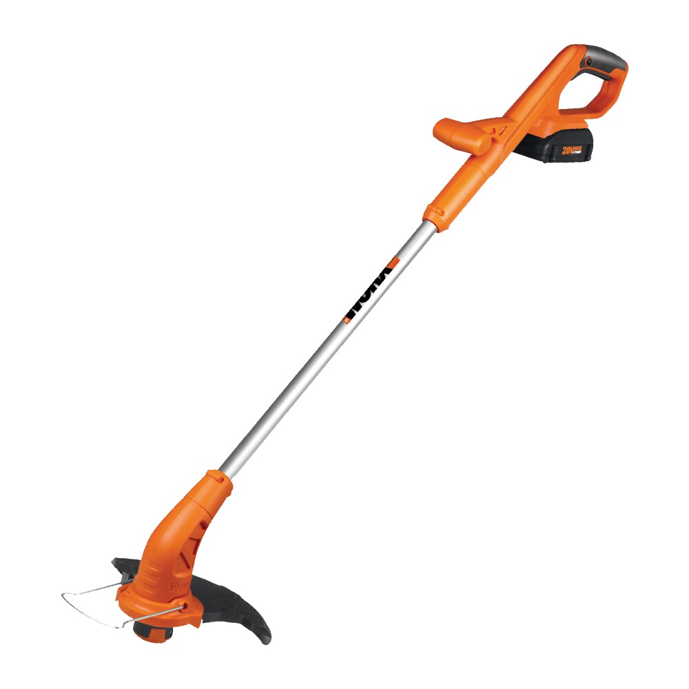 WORX Power Share 20-volt Max 10-in Straight Shaft Battery String Trimmer 2 Ah (Battery and Charger Included)