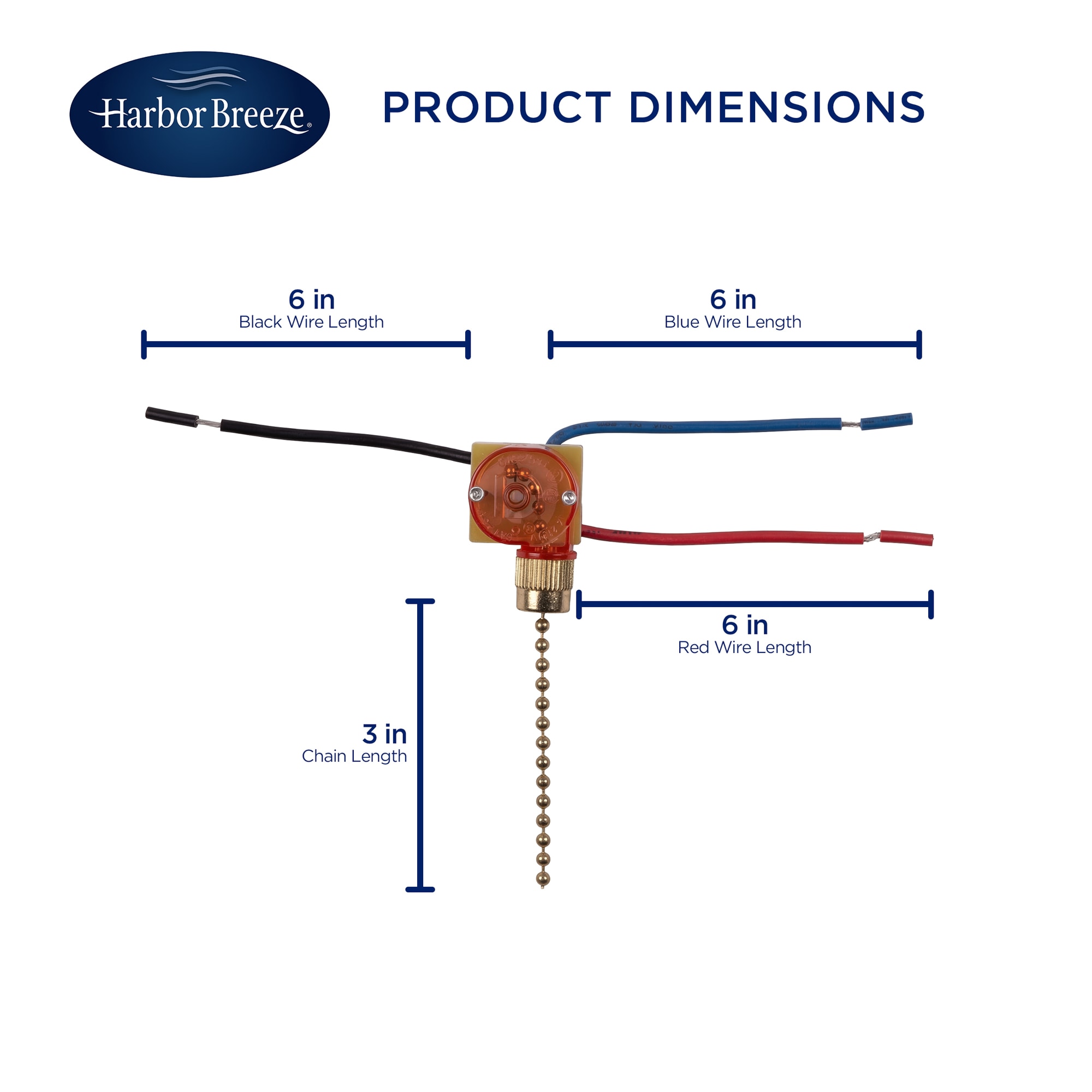 Harbor Breeze 40387 Ceiling-Fan-Blade-Arms - View #4