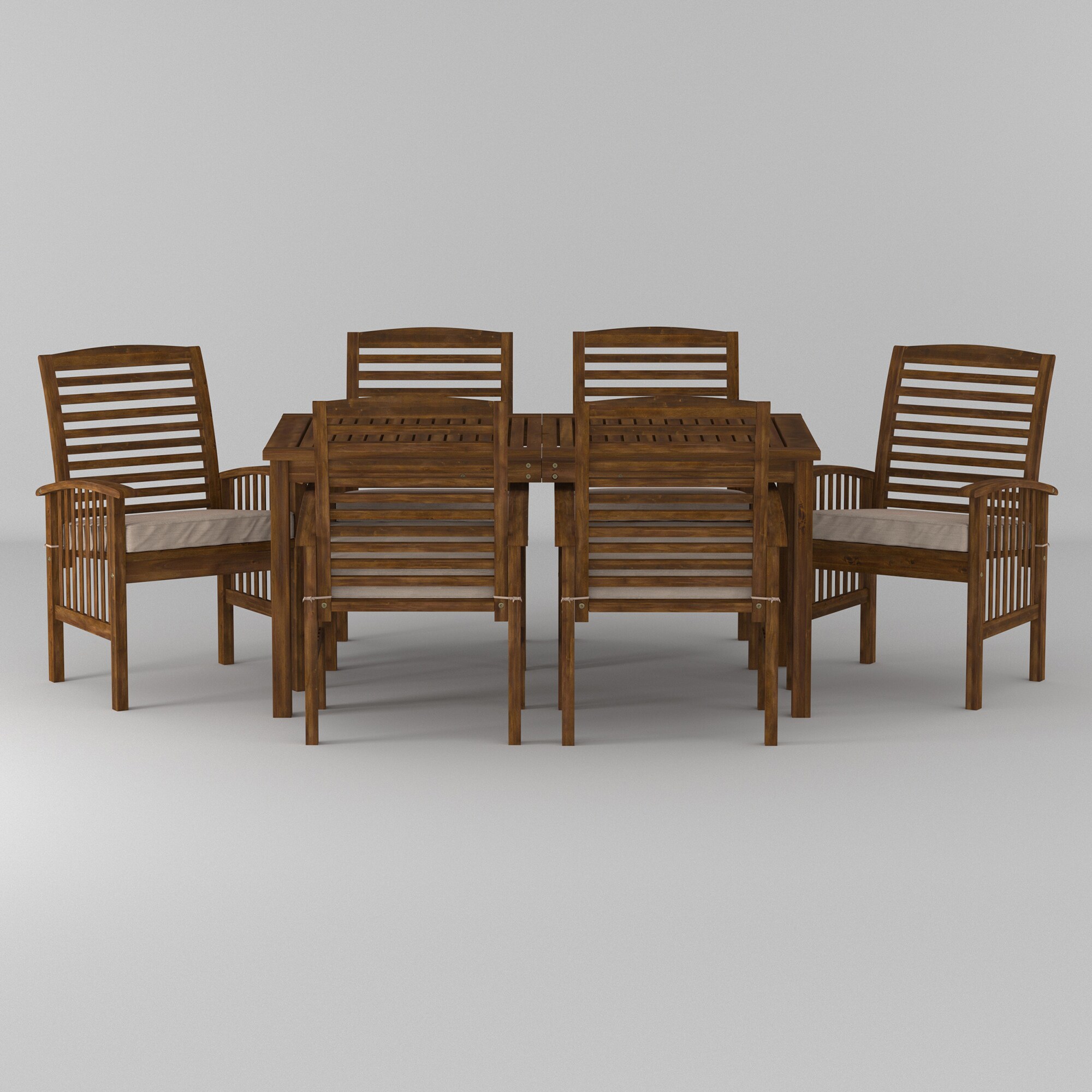 Walker Edison LWW7SDTDB Patio-Dining-Sets - View #9