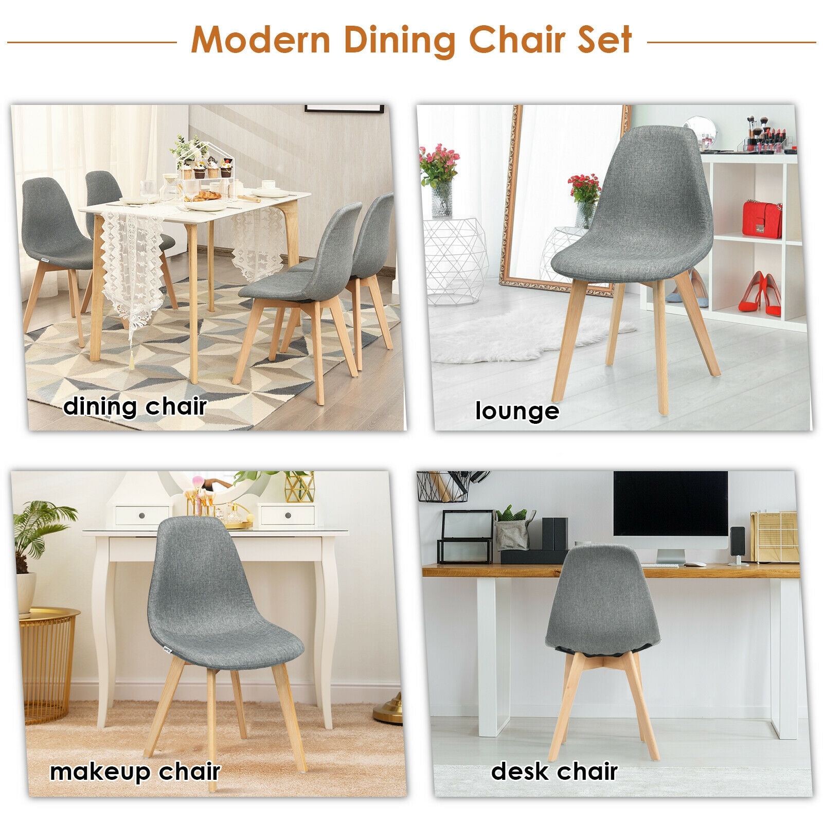 WELLFOR HW-HWY1-60904-2 Dining-Chairs - View #6
