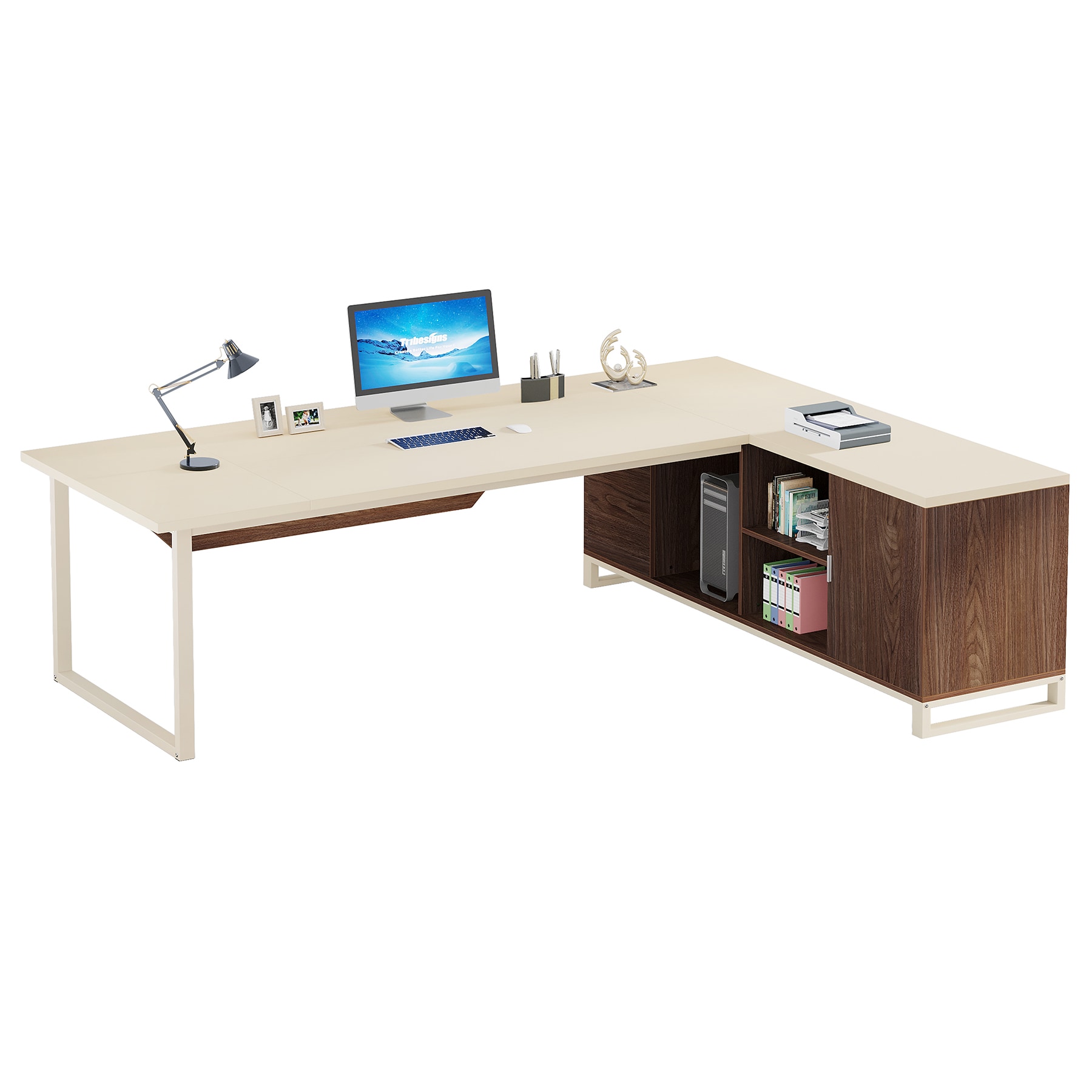 Tribesigns LWFD-XK00670 Office Conference Table Multiple colors/finishes 1 -Person Conference table ( 70.87-in W x 29.53-in H )