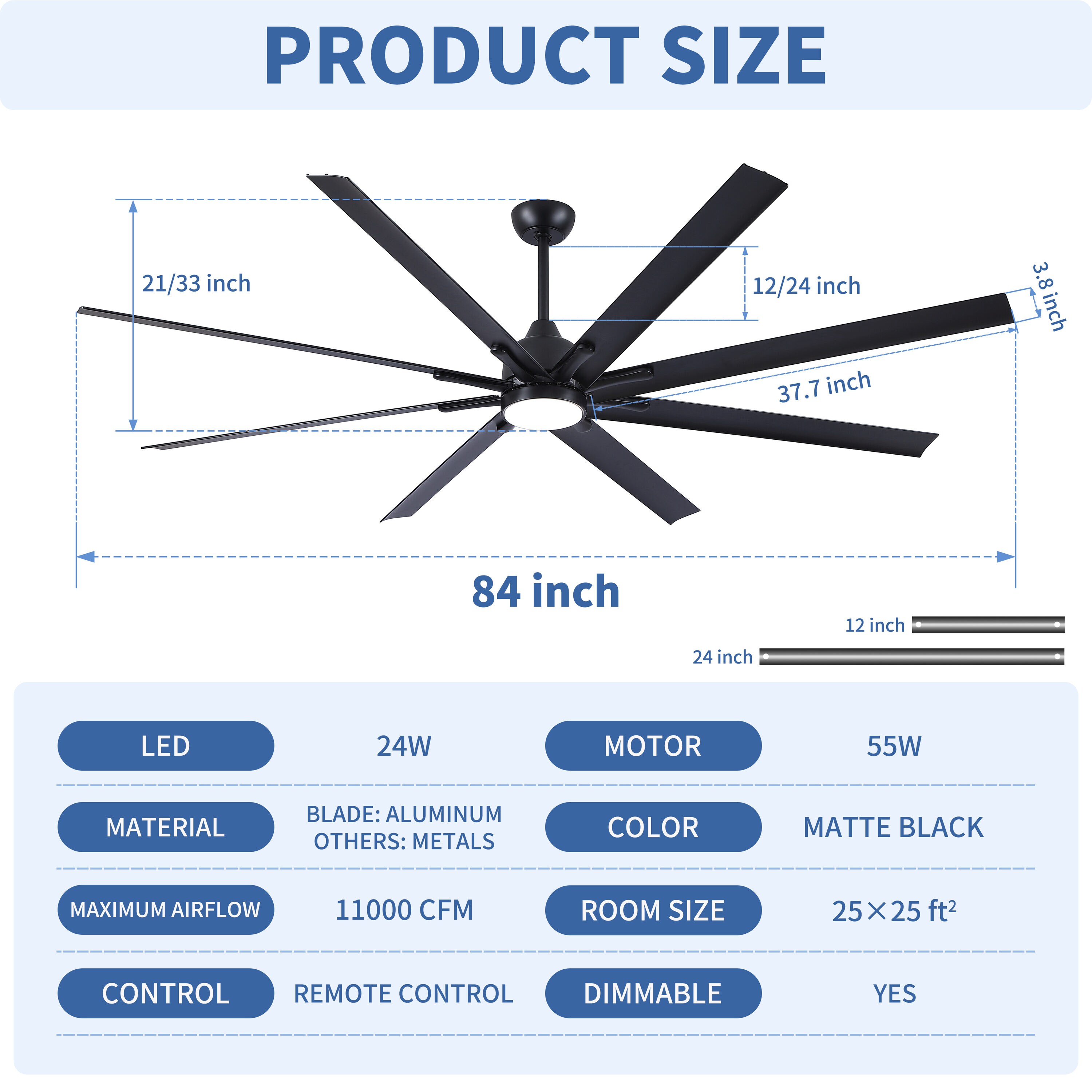 Rbied 84FAN-12 Ceiling-Fans - View #6