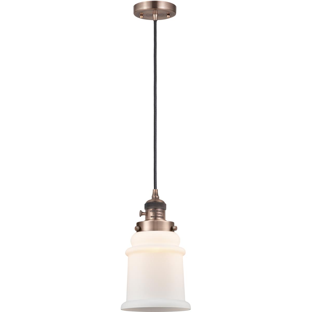 Innovations Lighting 2343280 201CSW-AC-G181-LED Franklin Restoration Canton Mini Pendant