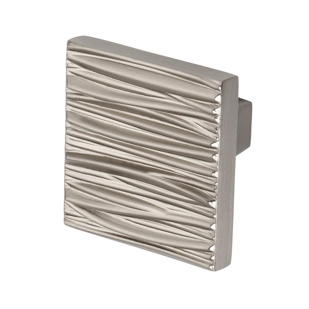 Wisdom Stone 4215SN River Satin nickel Square Cabinet Knob