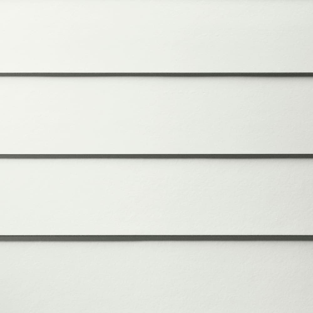 James Hardie 6671171 Statement Collection HZ5 Straight Fiber Cement Smooth Lap siding Arctic White 8.25-in x 144-in