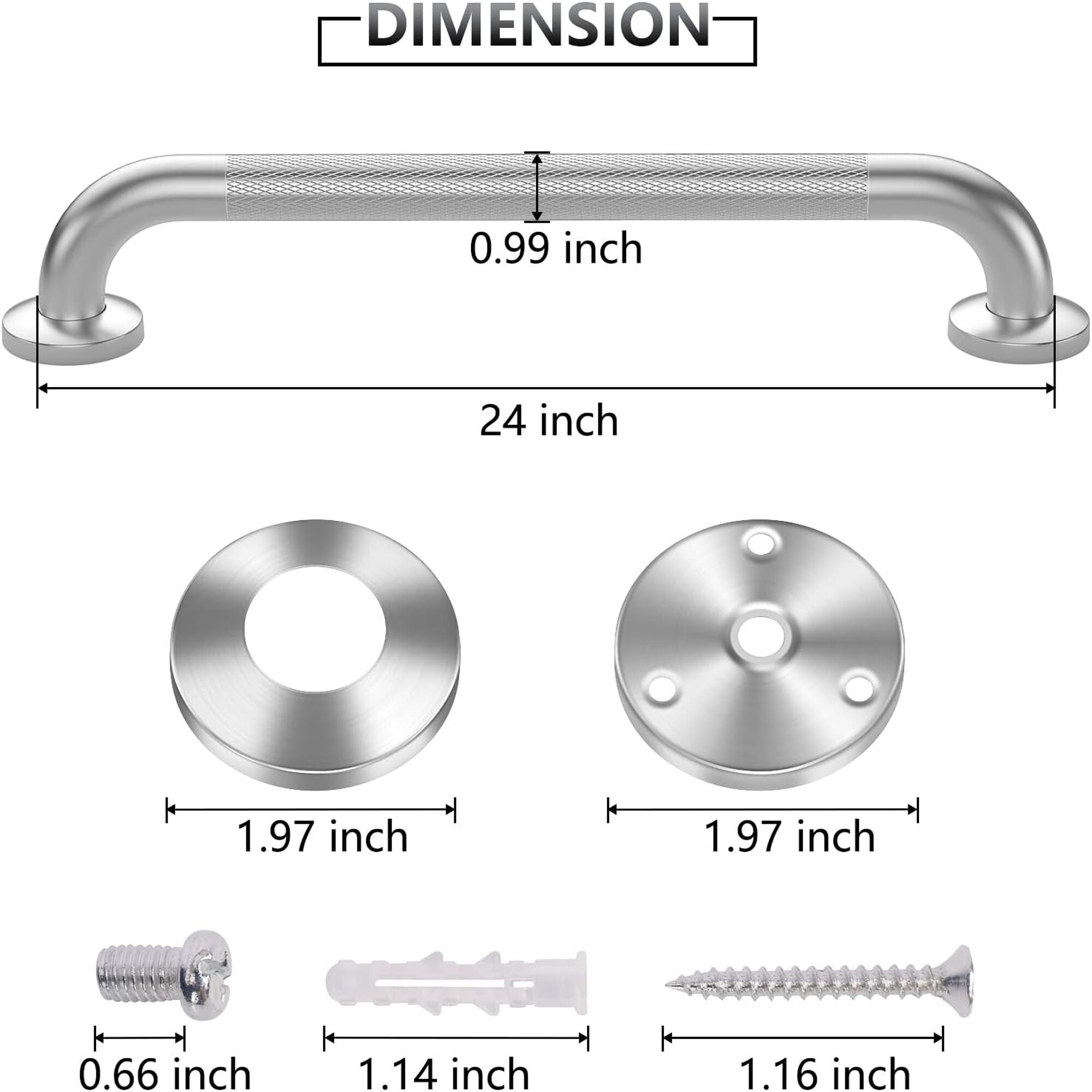 Wudkey L4-LC9P1T Grab-Bars - View #3