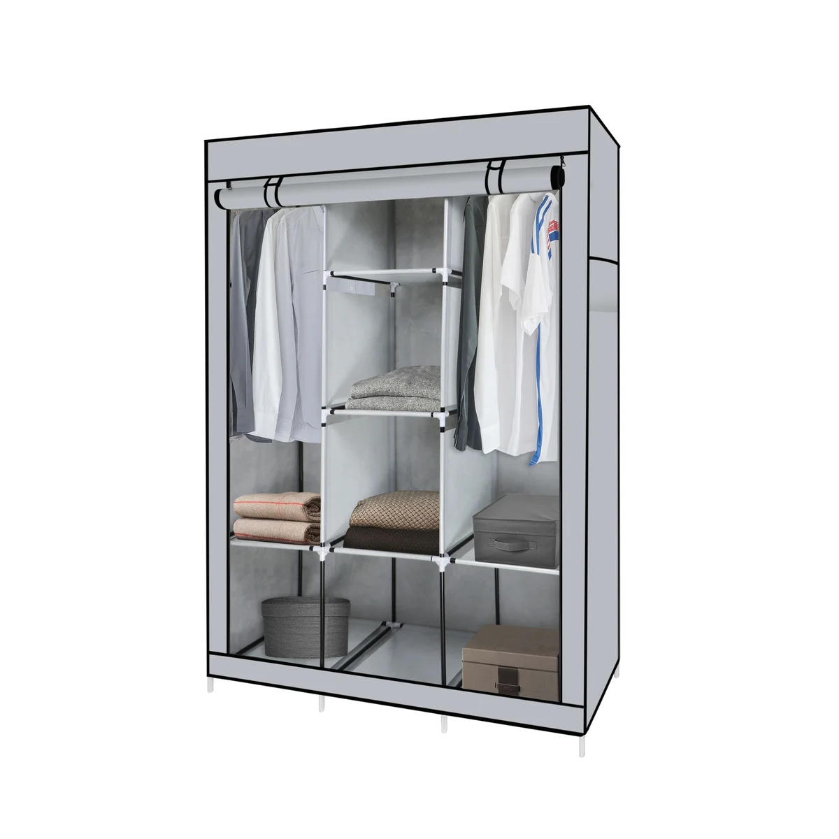 J&V TEXTILES 675-GR Garment-Racks - View #6