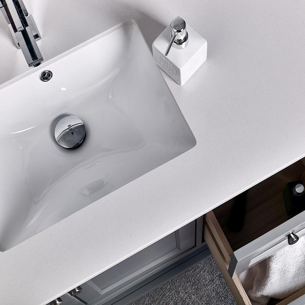 Fresca FVN2340GR Bath-Vanity-Combo - View #5