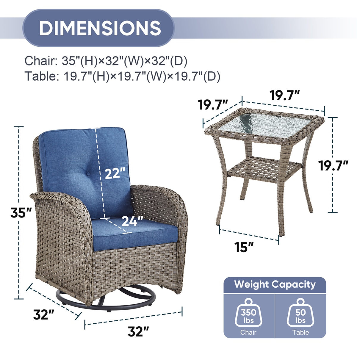 Rilyson FSKWGY2060-1 Patio-Chairs - View #5