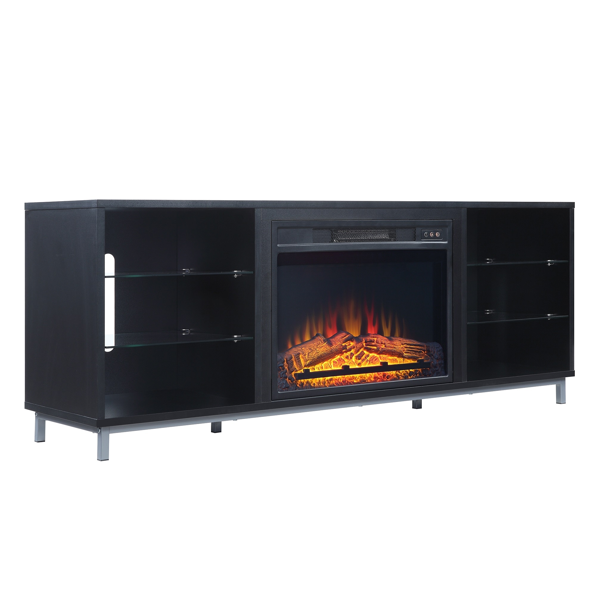 Manhattan Comfort FP4-BL Electric-Fireplaces - View #5