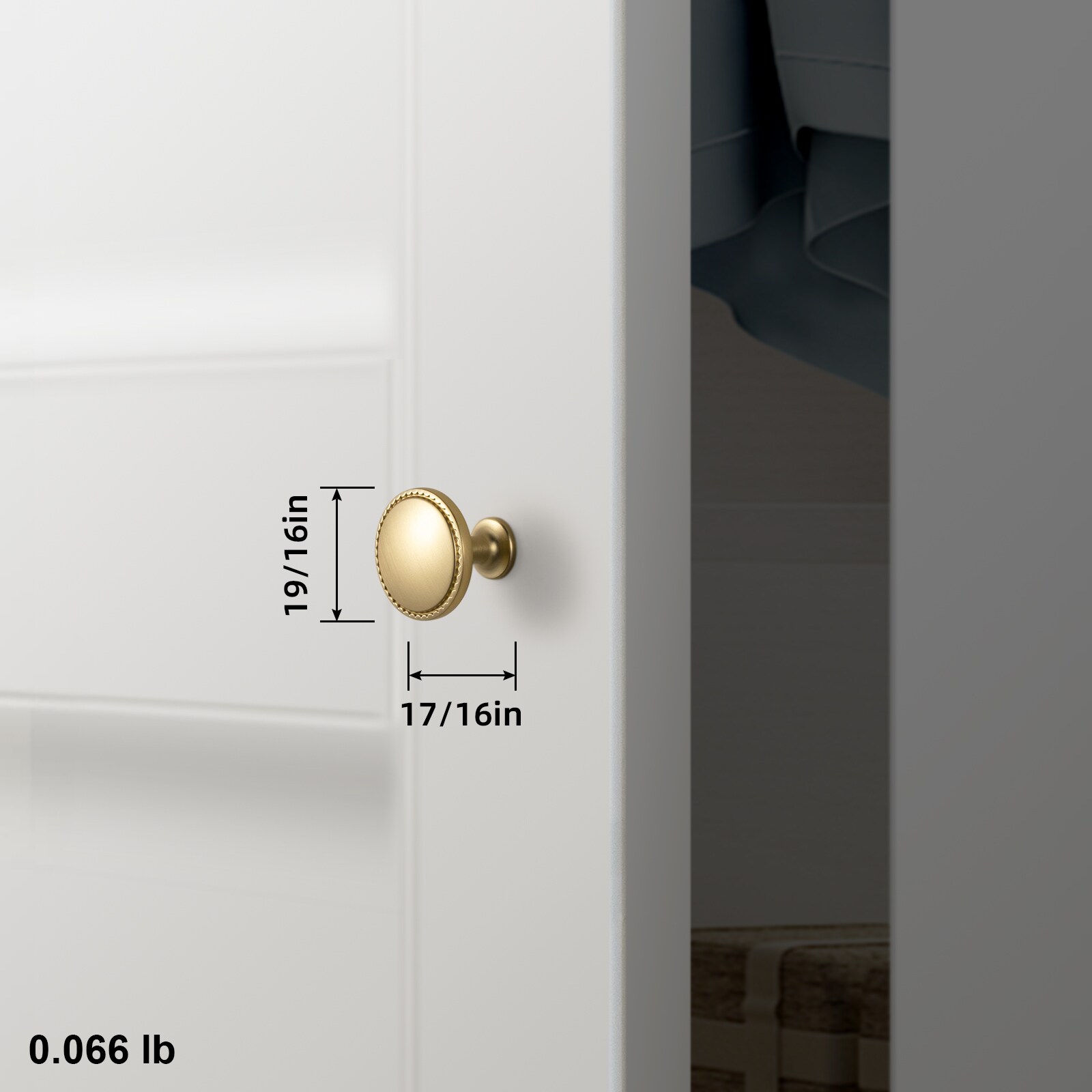 Miaokesen 6782UBR-DK-6 Cabinet-Knobs - View #2