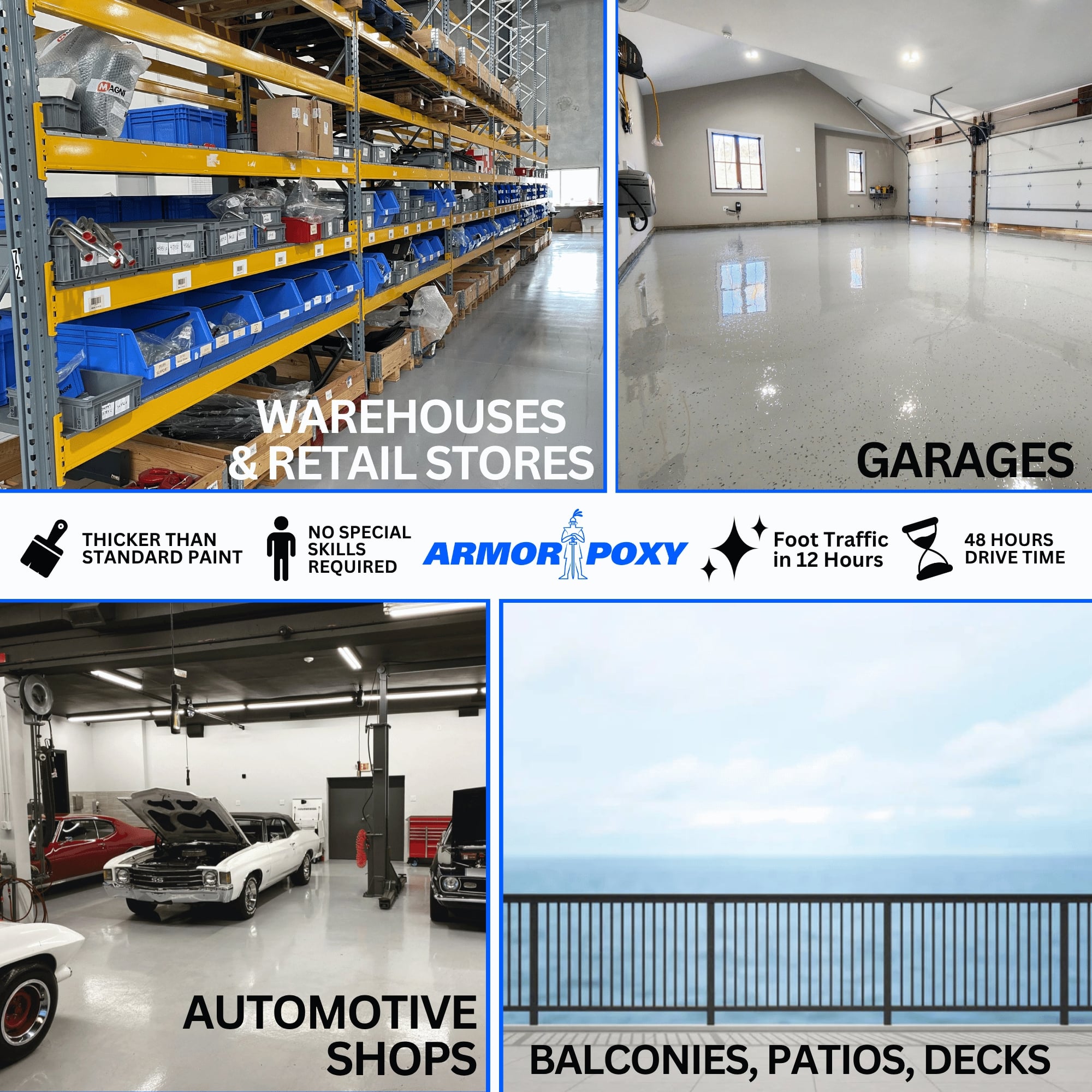 Armorpoxy 110001 Garage-Floor-Epoxy - View #3