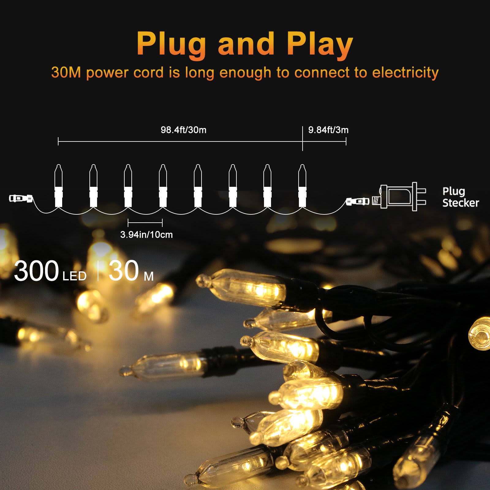 BIGHOUSE BH3003010077 Christmas-String-Lights - View #7