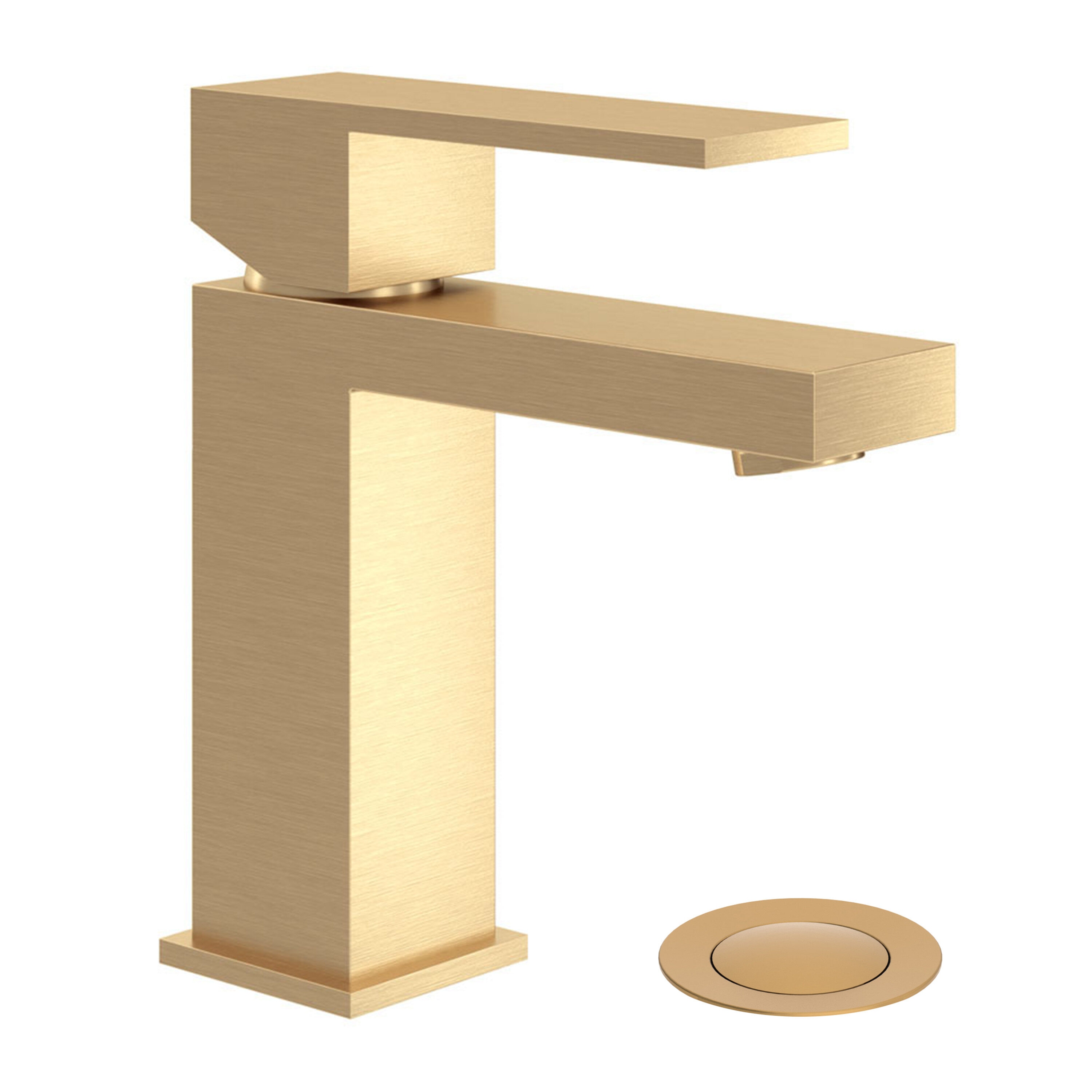 Symmons SLS3612BBZPP Duro Brushed Bronze Single hole 1-handle WaterSense High-arc Commercial/Residential Handle Bathroom Sink Faucet with Drain