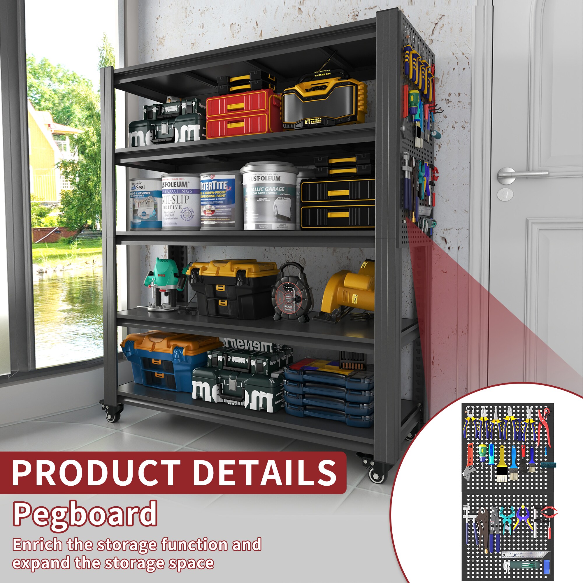 LETILY FPDPRQ0K Free-Standing-Shelving - View #5