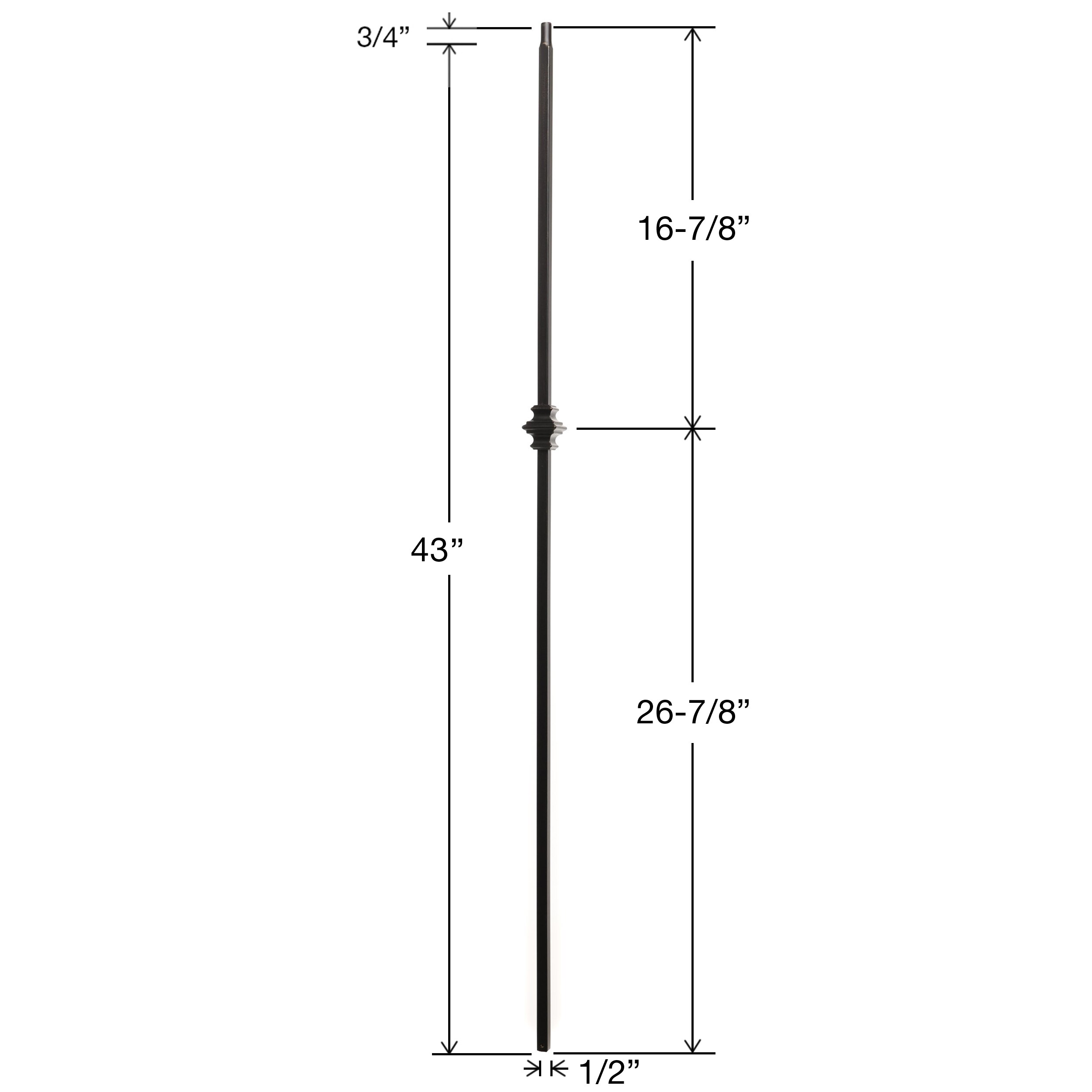 RELIABILT WGT60RB Interior-Stairpart-Balusters - View #5