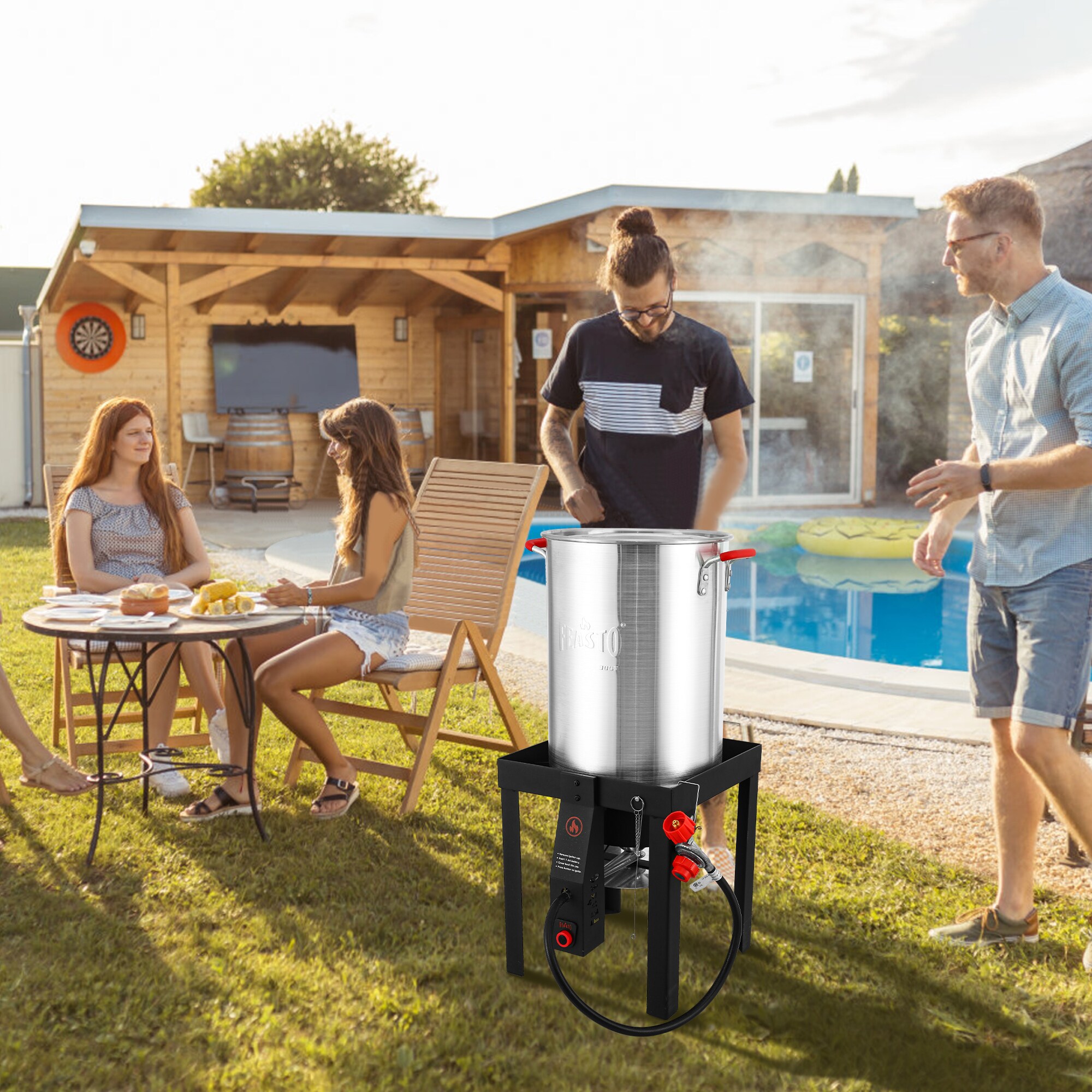 Feasto 22701 Gas-Turkey-Fryers - View #2