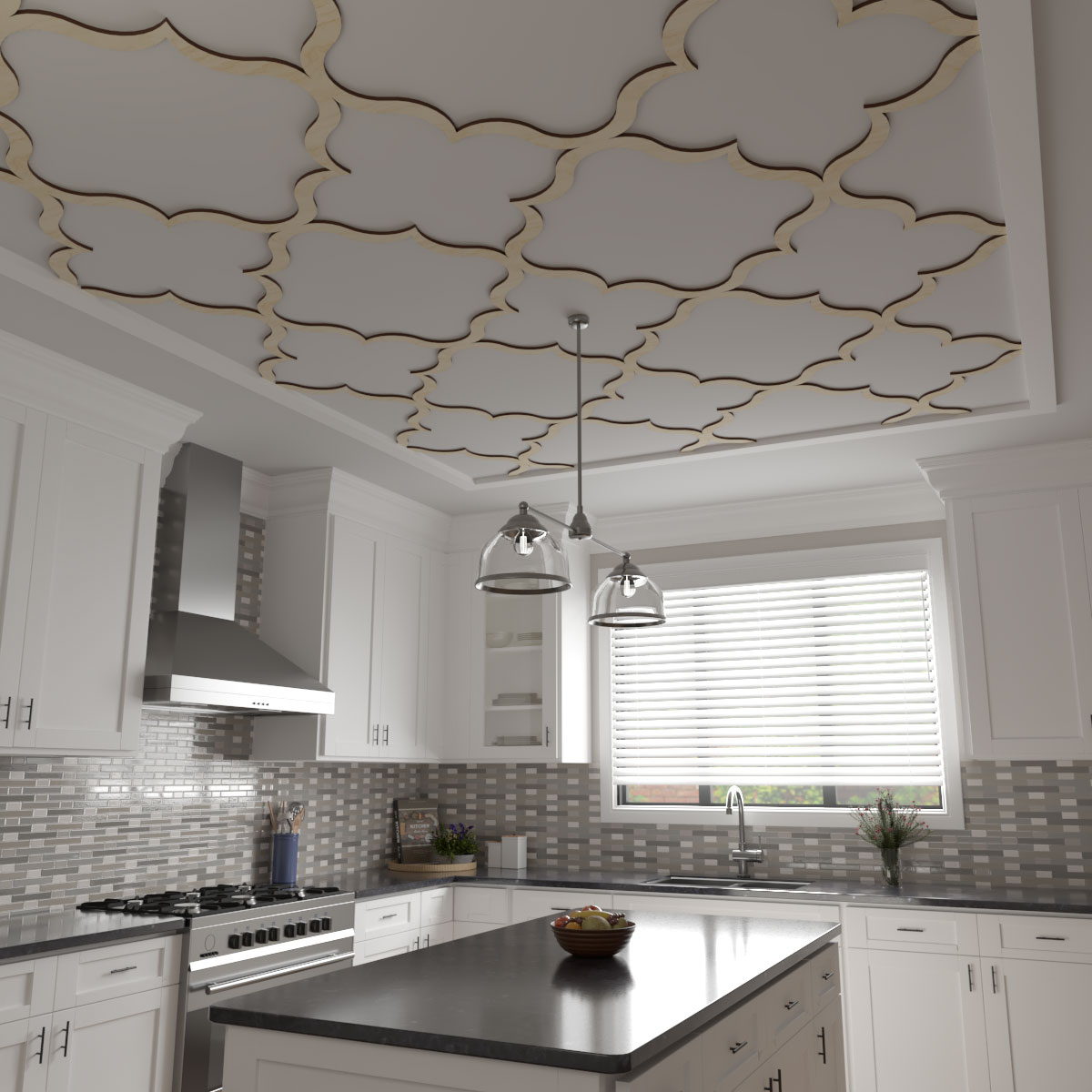 Ekena Millwork CELW33X33X0375MAYBI Wall-Panels - View #10