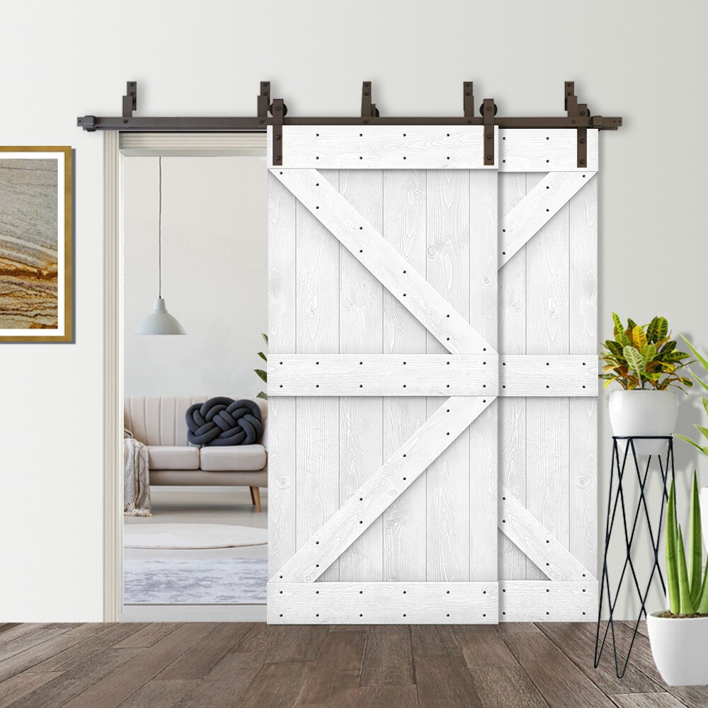 CALHOME 6XBP+S96+(2)K42WT Barn-Doors - View #3