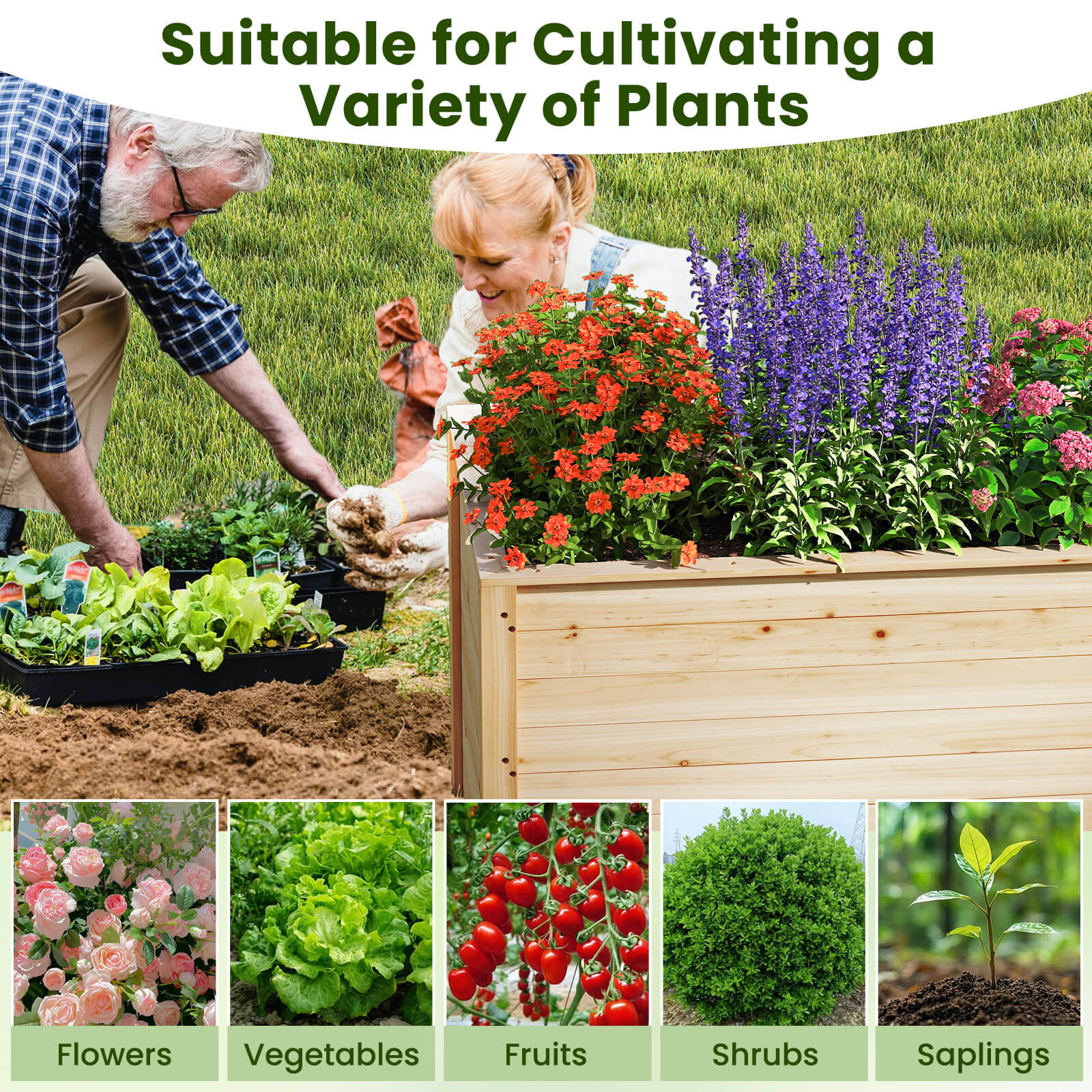 Costway CSHY005291 Raised-Planter-Boxes - View #9