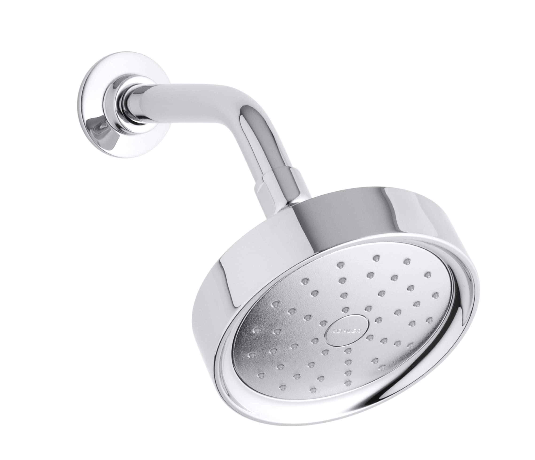Purist Polished Chrome Wall Mounted Showerhead with Katalyst Technology