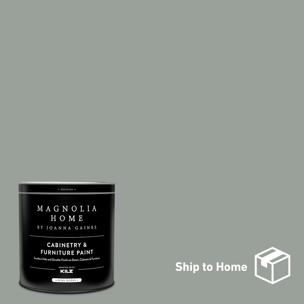 Magnolia Home 00155004  by Joanna Gaines Semi-gloss Clean Slate Enamel ( 1-quart )