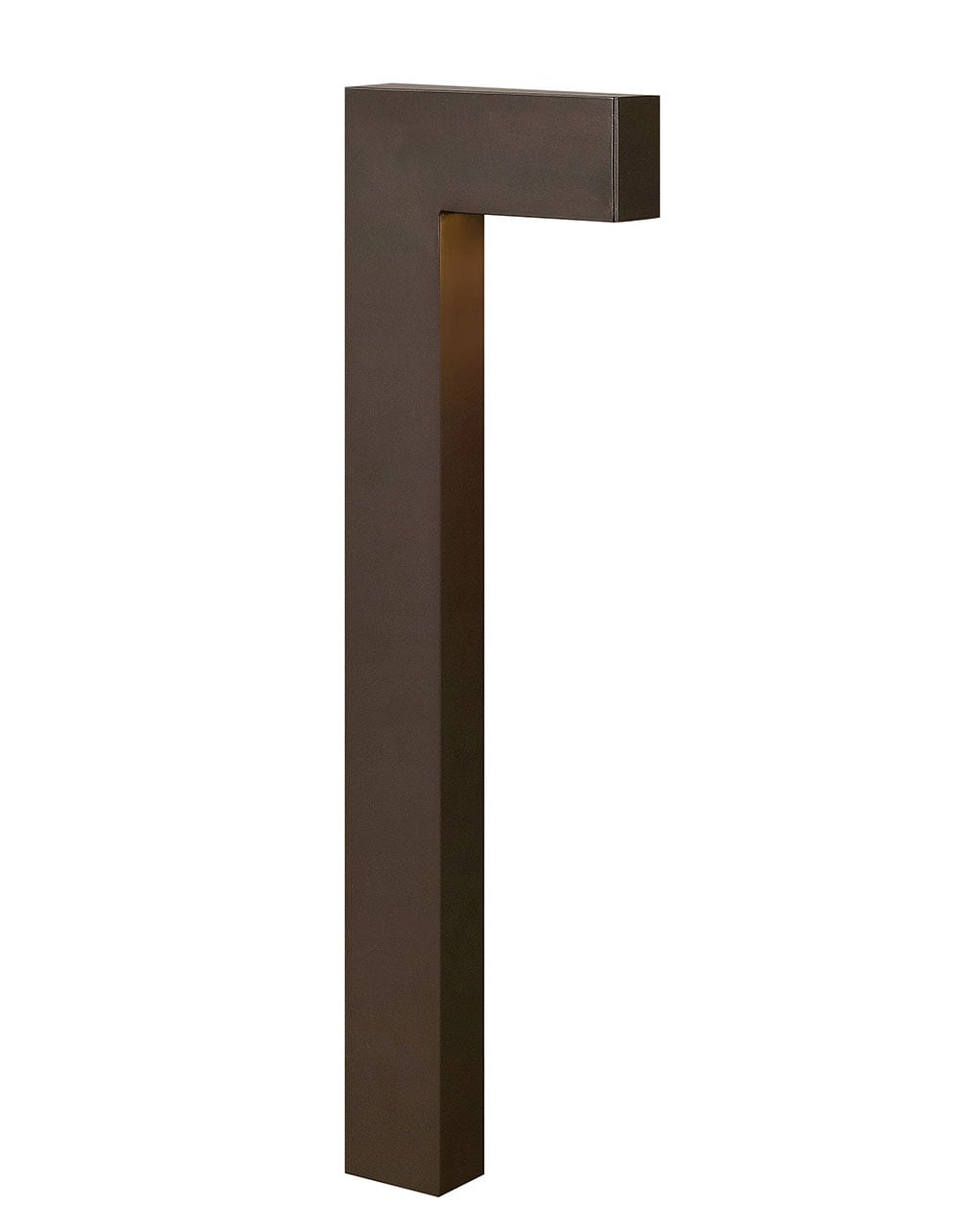 Bronze LED Pathway Light with Etched Glass Lens
