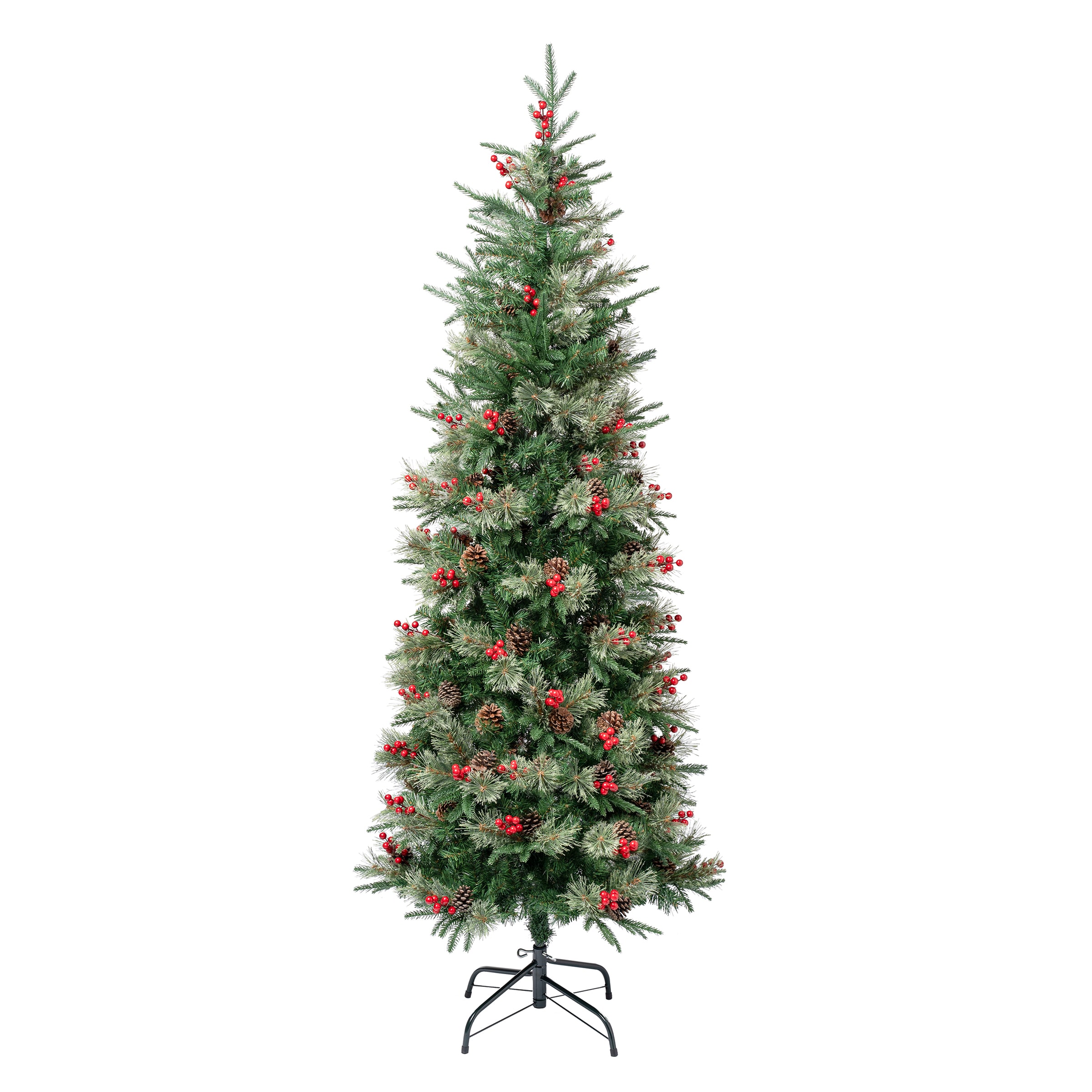 National Tree Company VIR8-502-60 6-ft Virginia pine Artificial Christmas Tree