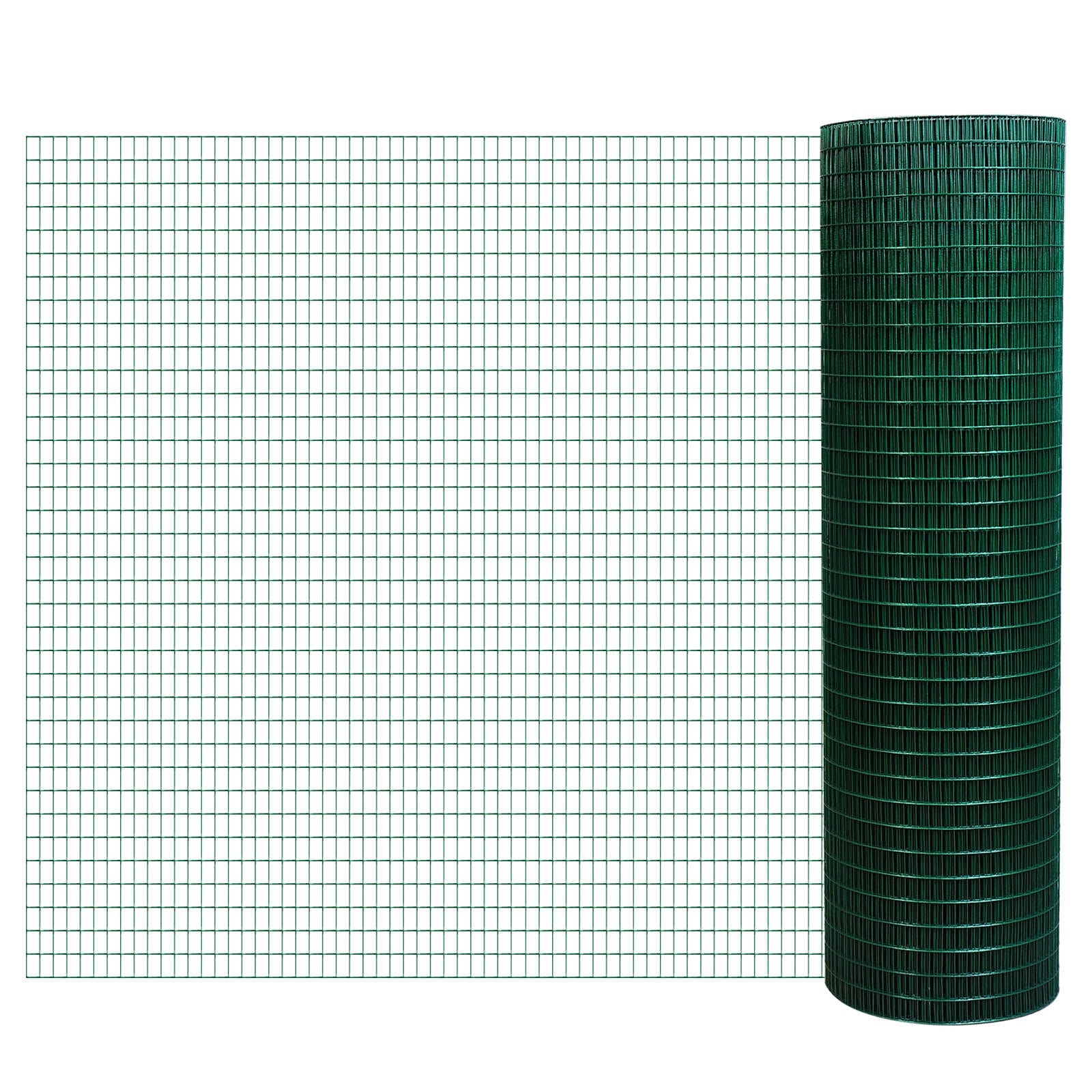 TITANKIT PRO 2.96-ft x 98-ft Vinyl Coated Steel Hardware Cloth Rolled Fencing For Garden
