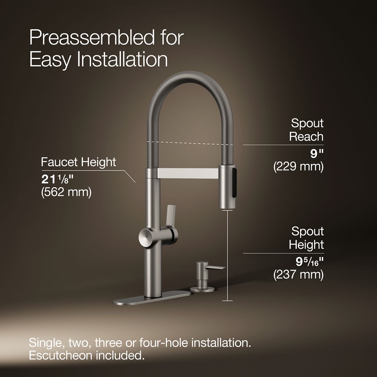 KOHLER R26735-SD-VS Kitchen-Faucets - View #3