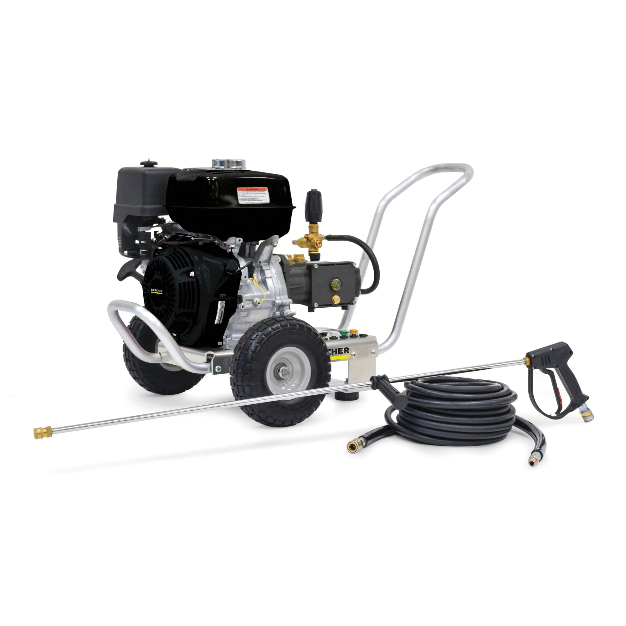 Karcher 1.107-398.0 HD 3.0/27 G Teton 2700-PSI 3-GPM Cold Water Gas Pressure washer with 4 Spray Tips