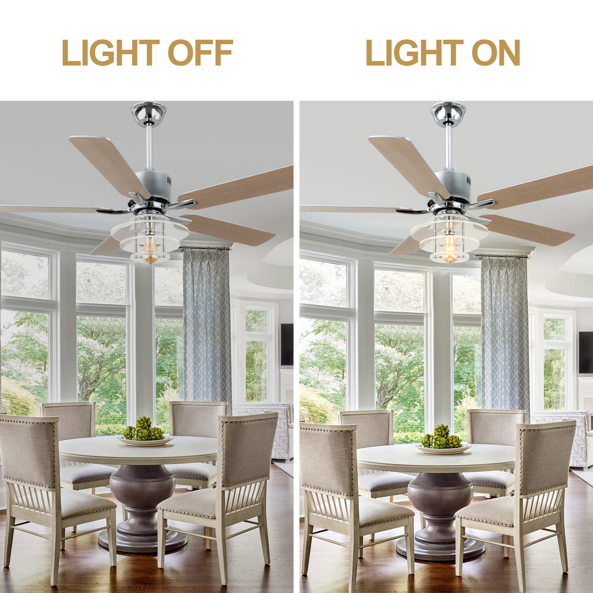 Oaks Decor DC5222OKEL-C Ceiling-Fans - View #8