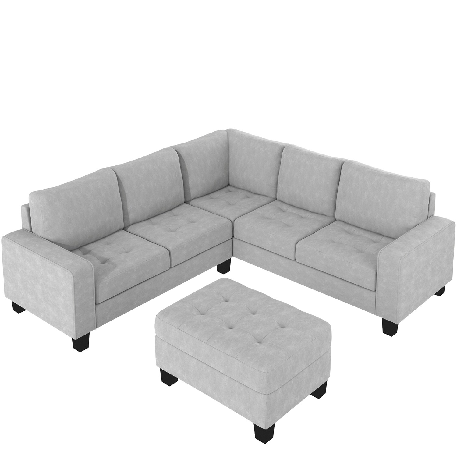 SINOFURN SYA370099GY Sofas-Loveseats - View #11