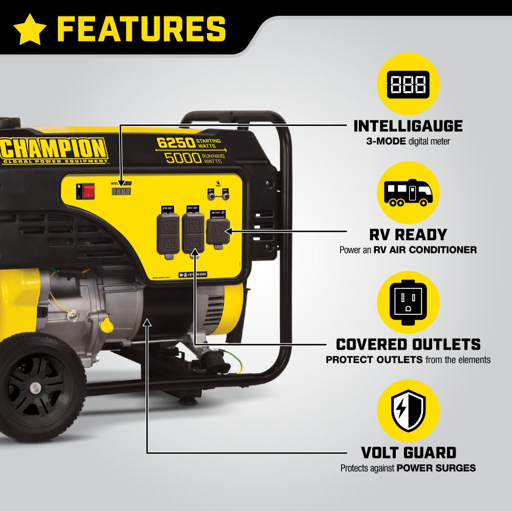Champion Power Equipment 100812 Portable-Generators - View #3