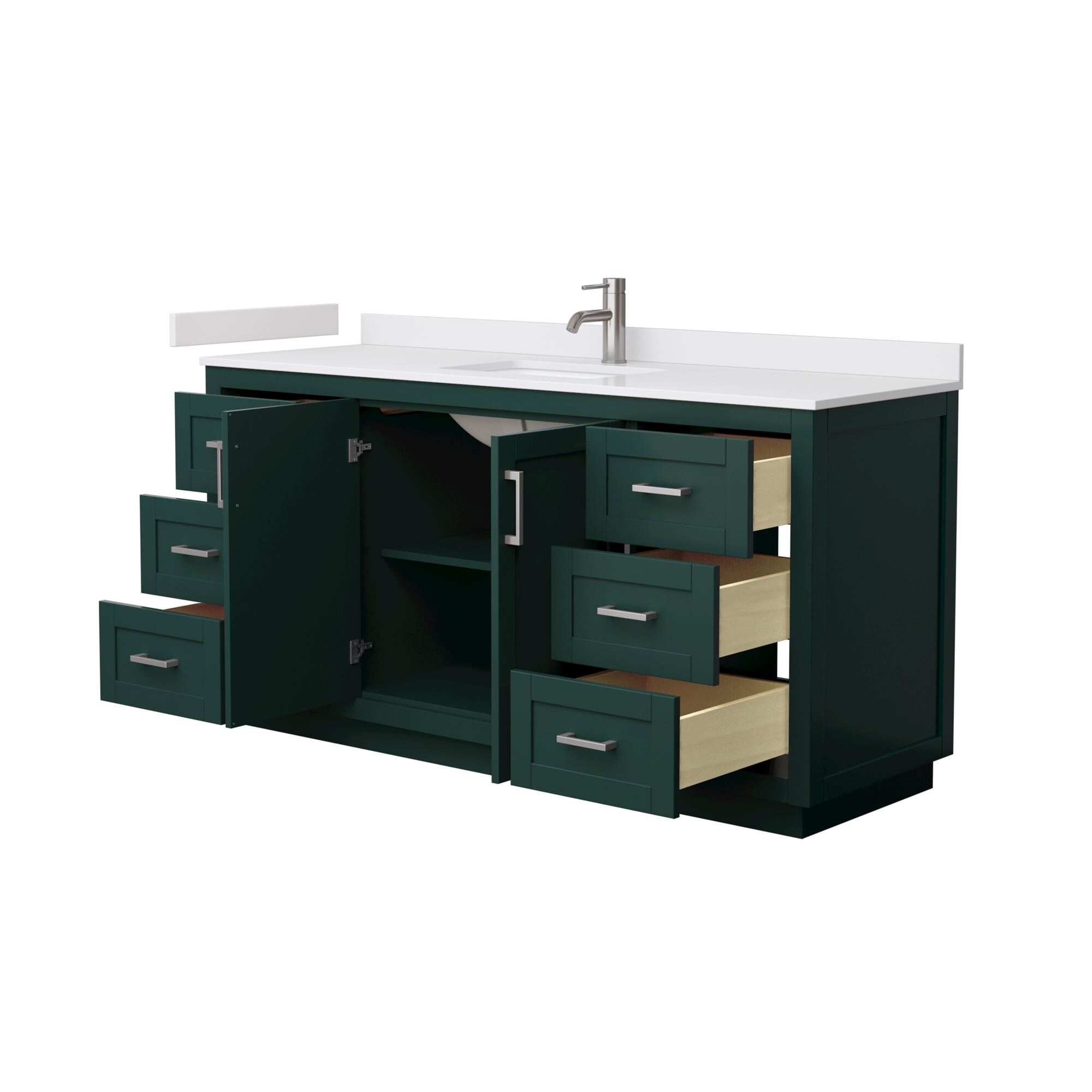 Wyndham Collection WCF292966SGEWCUNSMXX Bath-Vanity-Combo - View #3