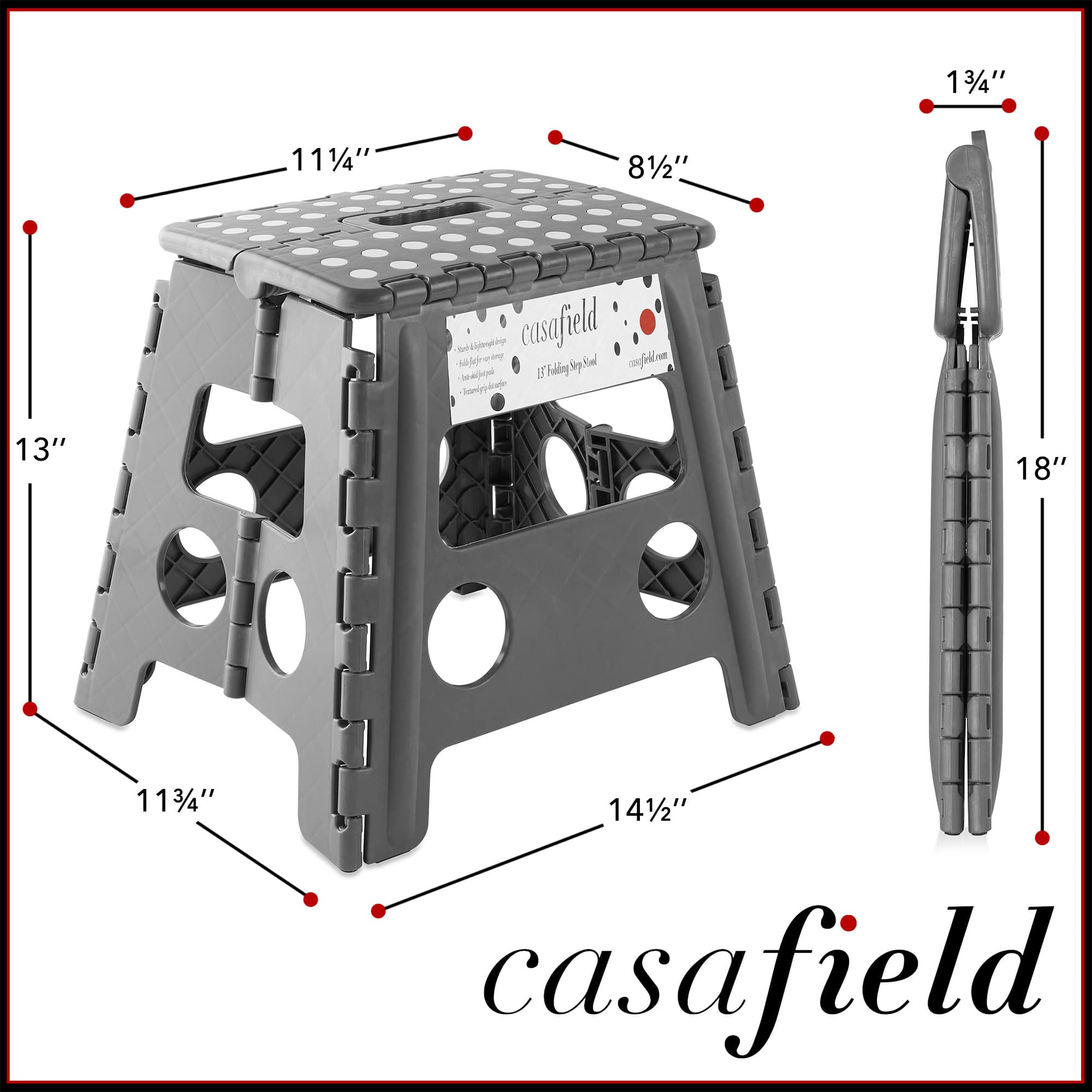Casafield HOM-LAD-13FBR-GRY step - View #3