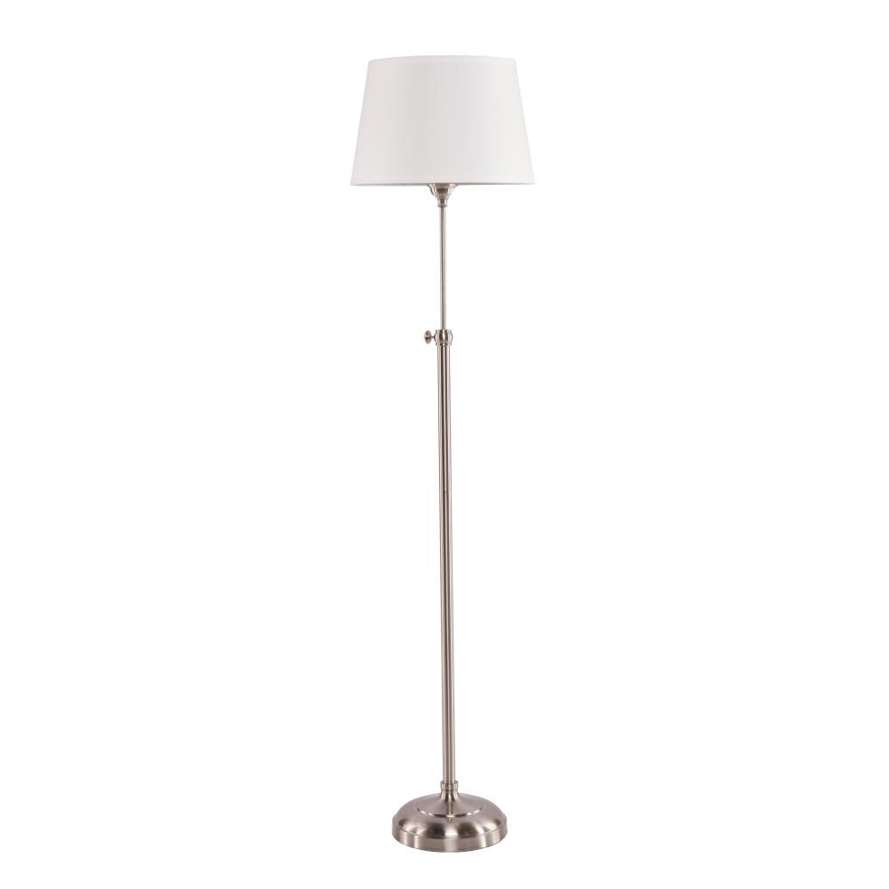Boston Loft Furnishings Dunder 60-in White Shaded Floor Lamp at Lowes.com