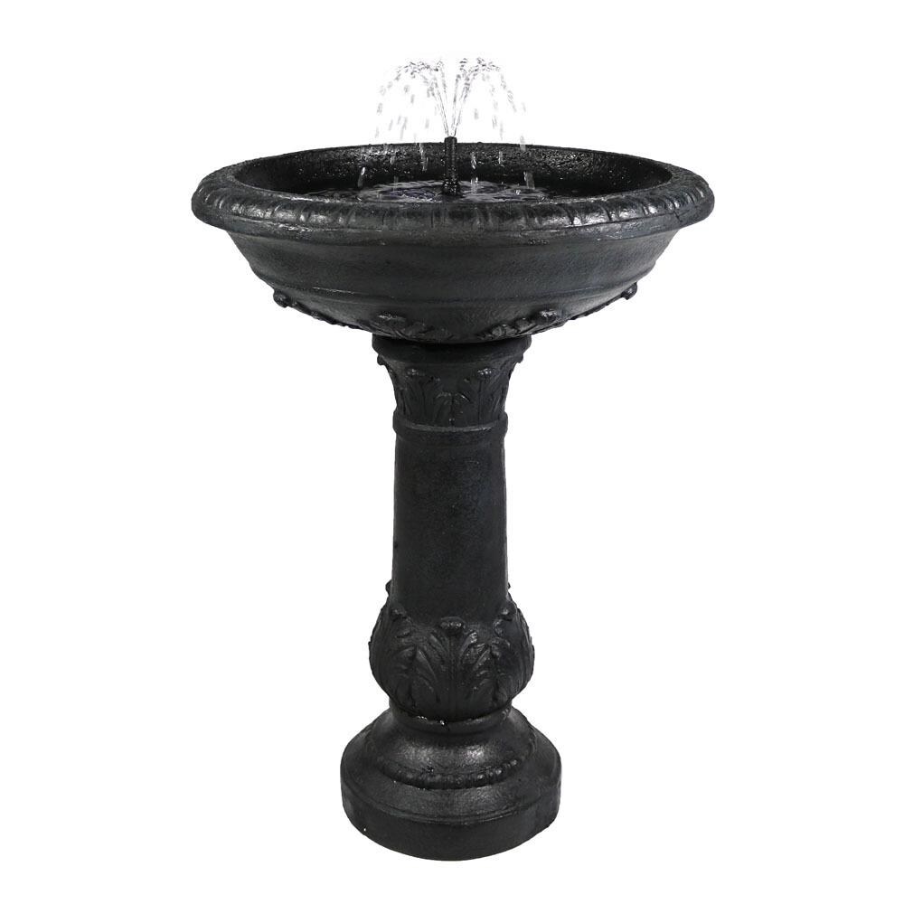 Sunnydaze Decor 26.5-in H Resin Fountain Statue Outdoor Fountain at ...