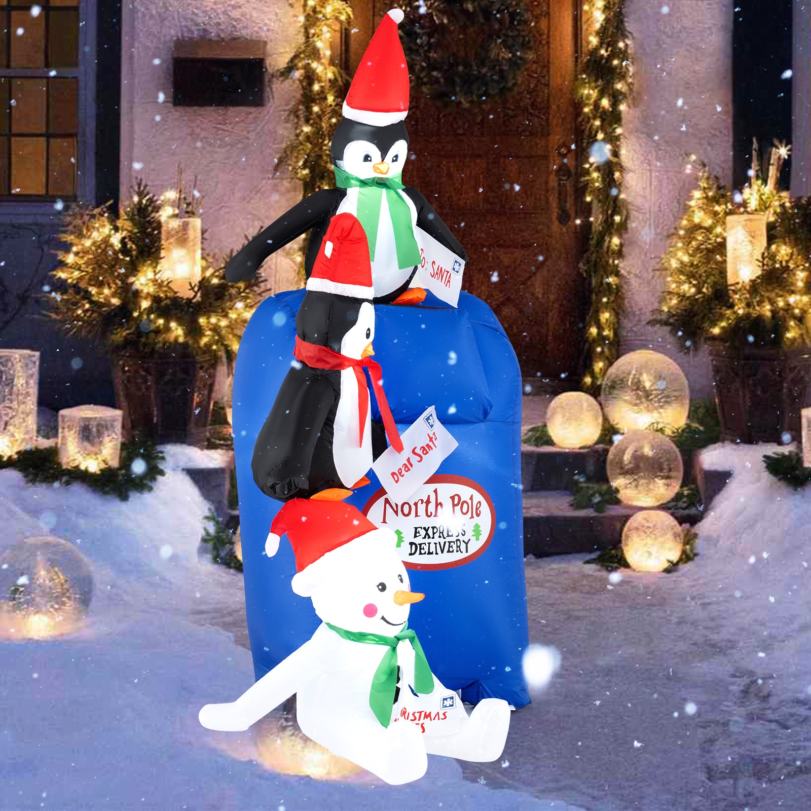 WELLFOR CM-HWY-22789US Christmas-Inflatables - View #2